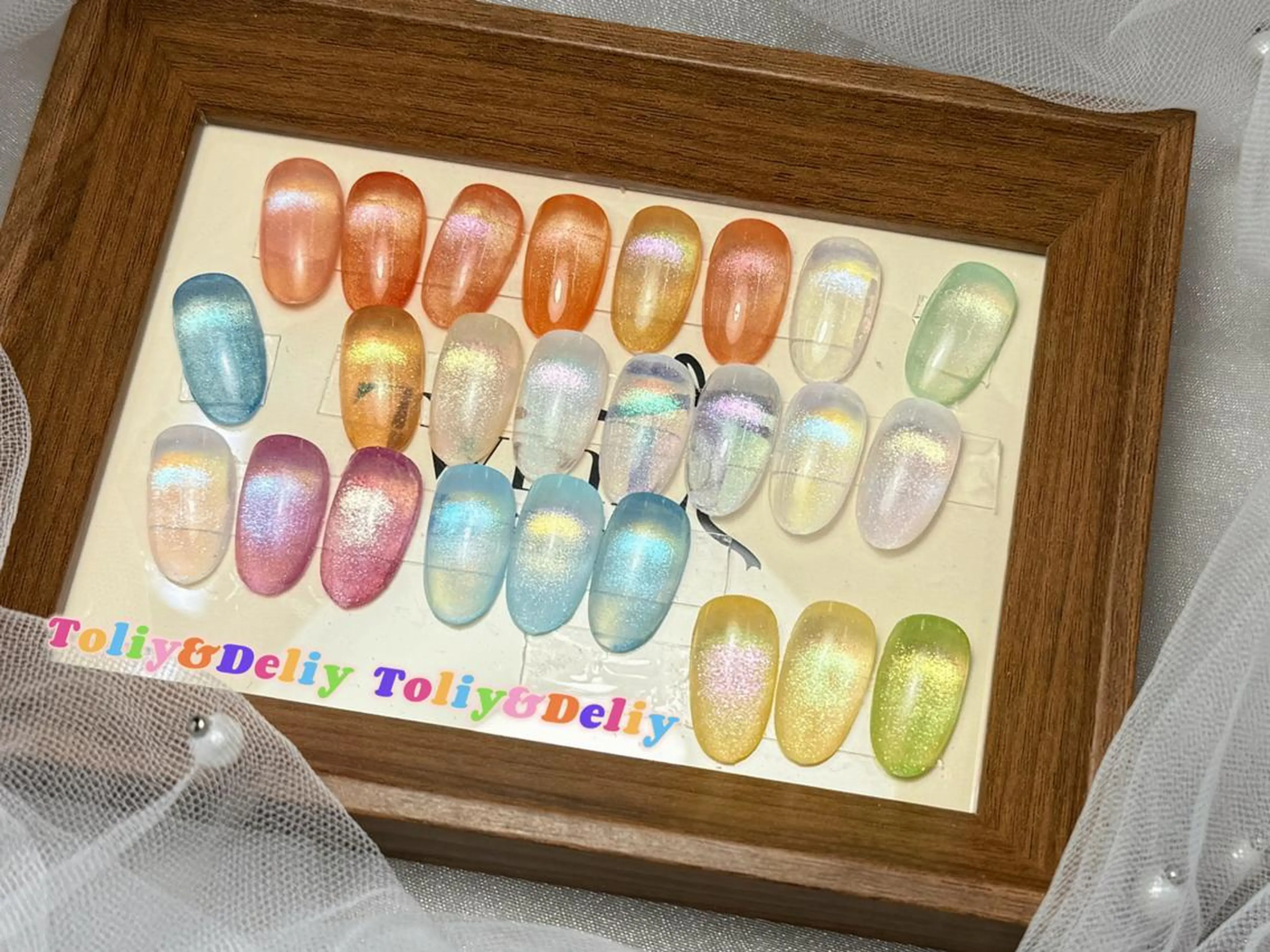 【新作登場】オーロラカラー・自家製ジェル5色選べる！¥8,800→¥8,200の写真