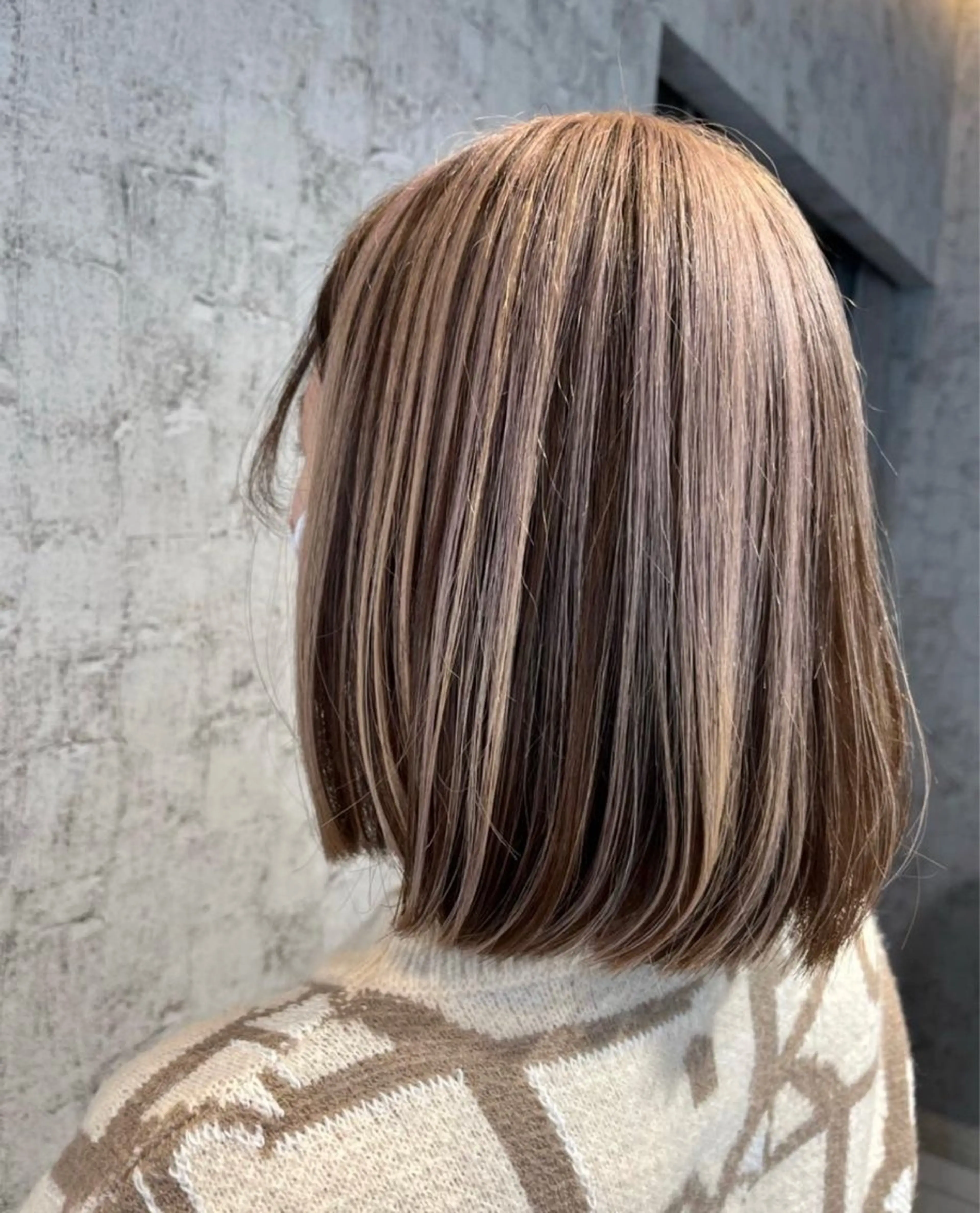 ミディアム カラー 町田✨髪質改善✨ ななみのヘアスタイル