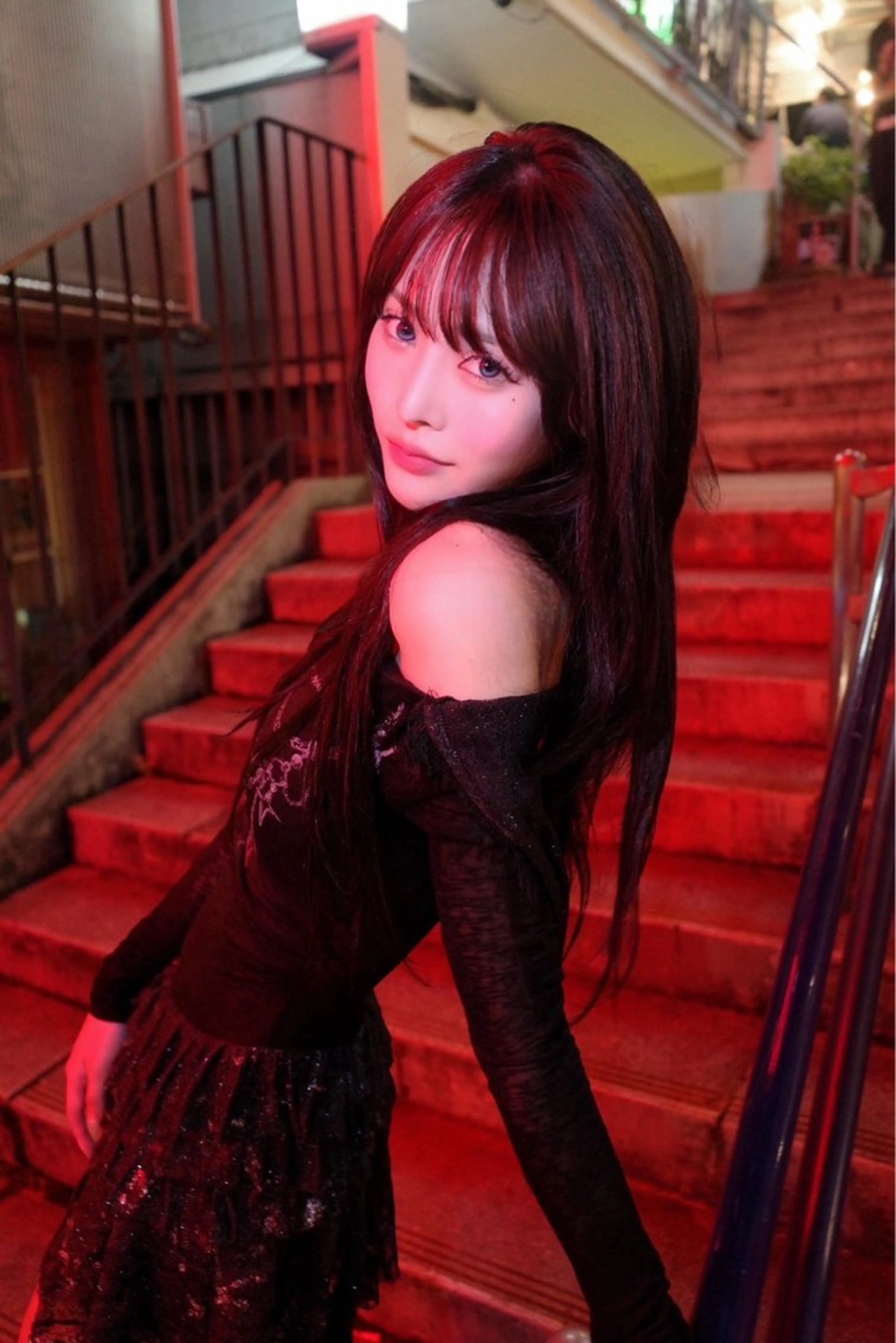 ロング REDEALSHIBUYA所属・はるゆき/モテ髪 ハイレイヤー/艶髪のヘアスタイル