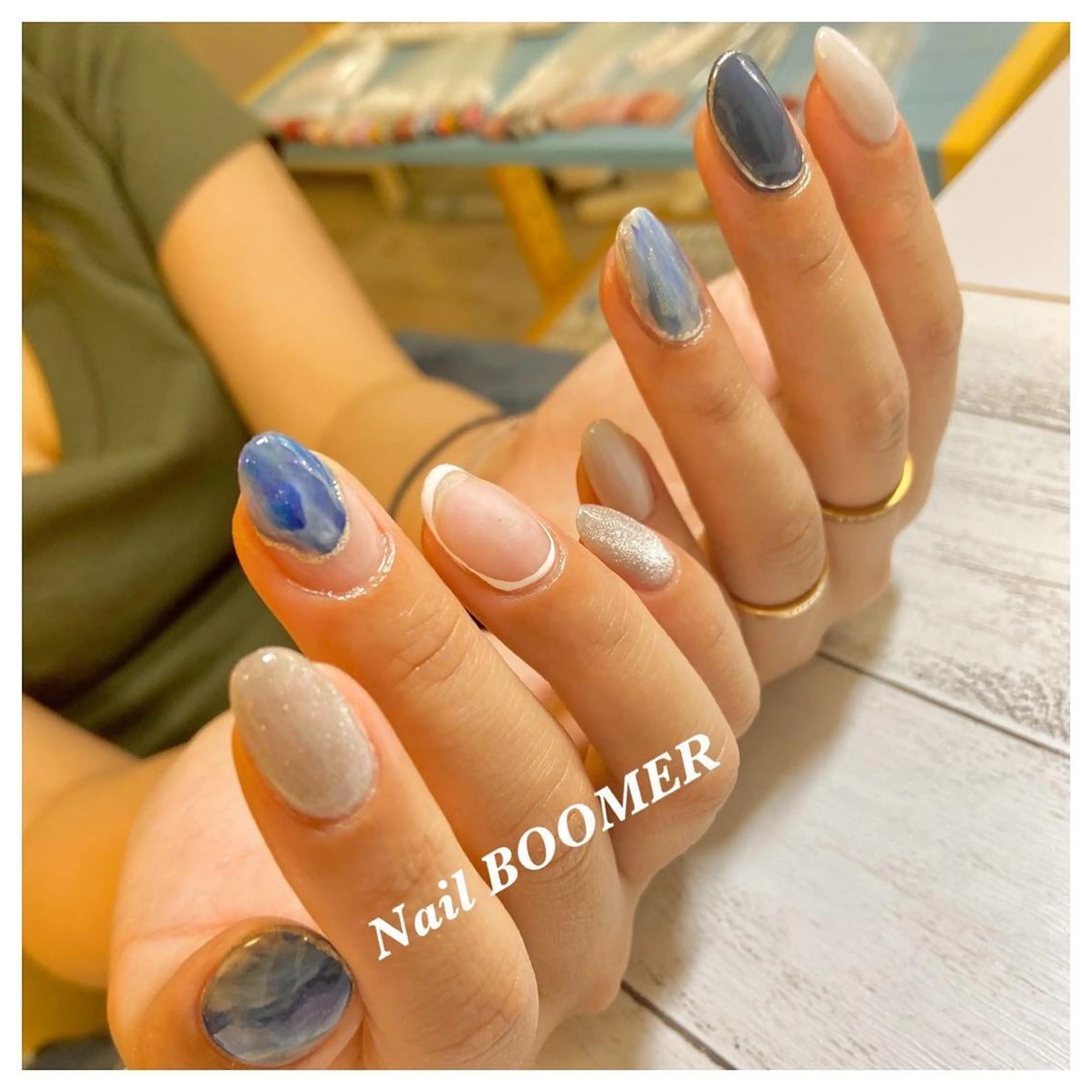 ネイル ハンドネイル ネイル ブーマーのネイルデザイン