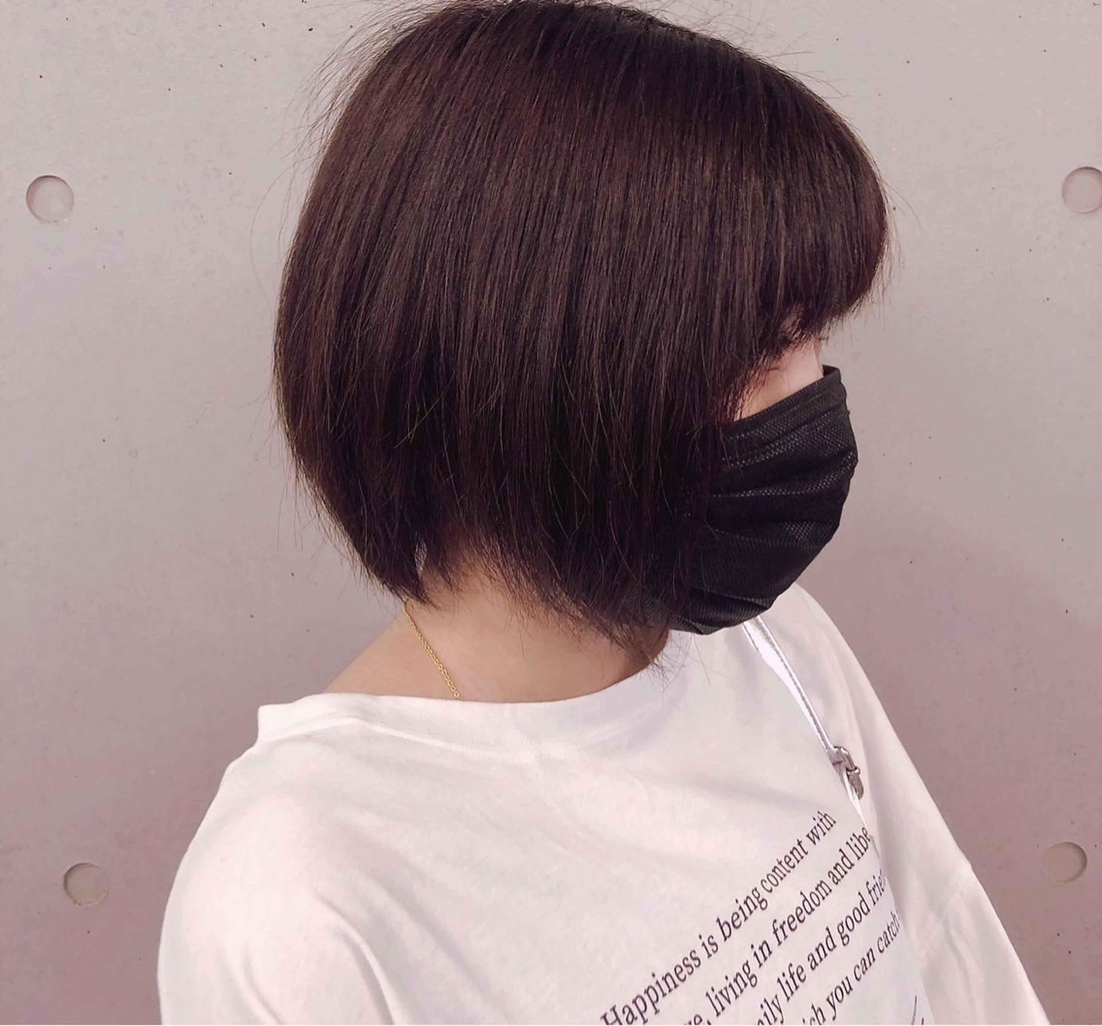 ショート カラー ボブ メンズサロン/戸塚駅 東口3分/冨田大輝のヘアスタイル