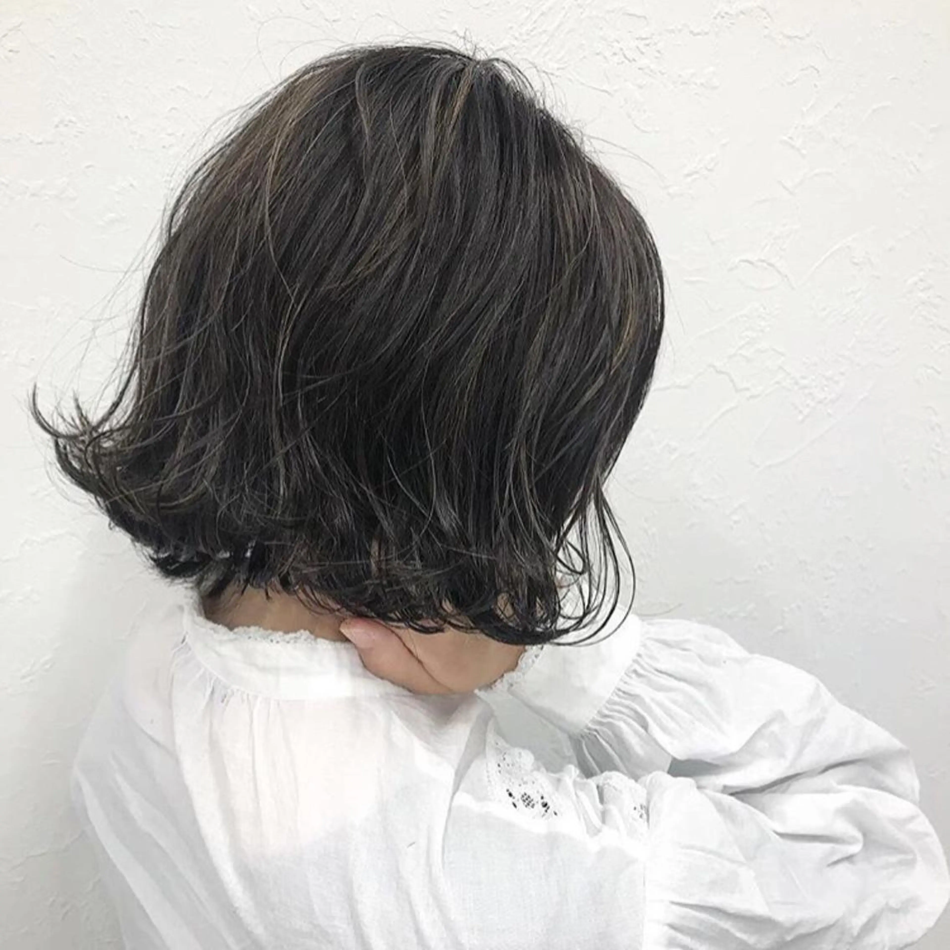 カラー アッシュ ハイライトカラー ヘアカラー 2nd所属・🤍2nd🤍田所 美希のヘアスタイル