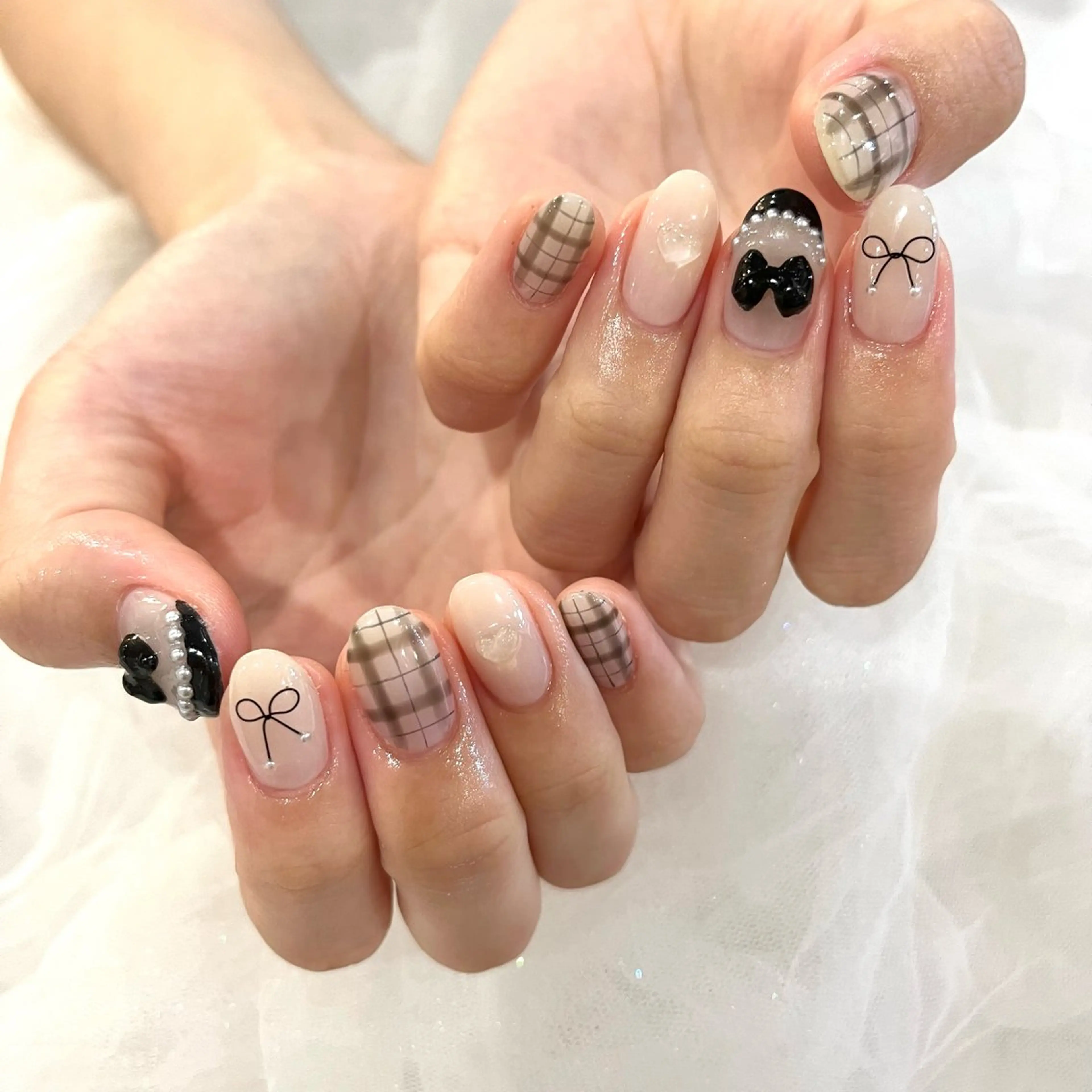 ネイル ハンドネイル Cleo伏見店🌿 Momokaのネイルデザイン