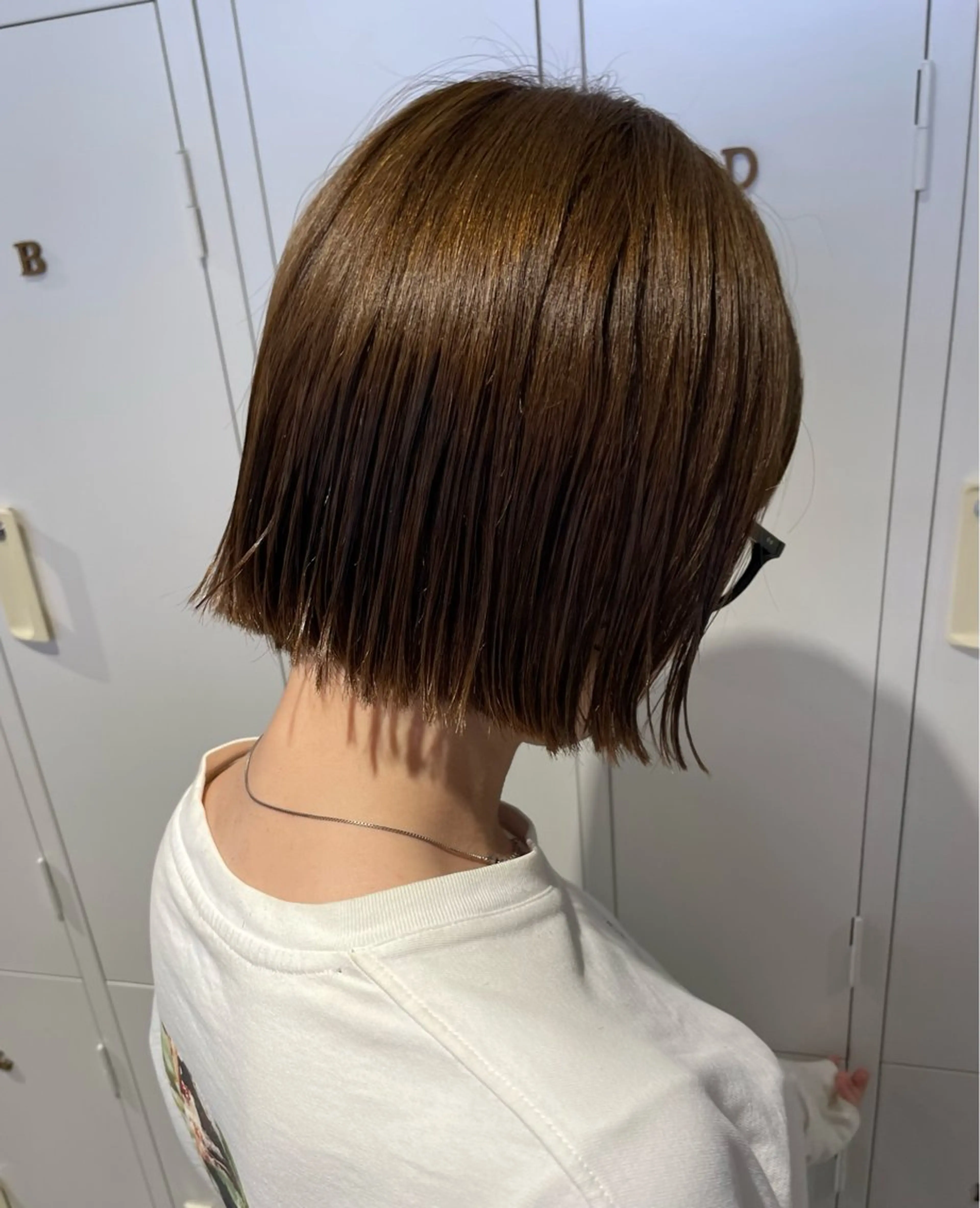 ショート レイヤーパーマ/ ショートパーマ/横浜のヘアスタイル