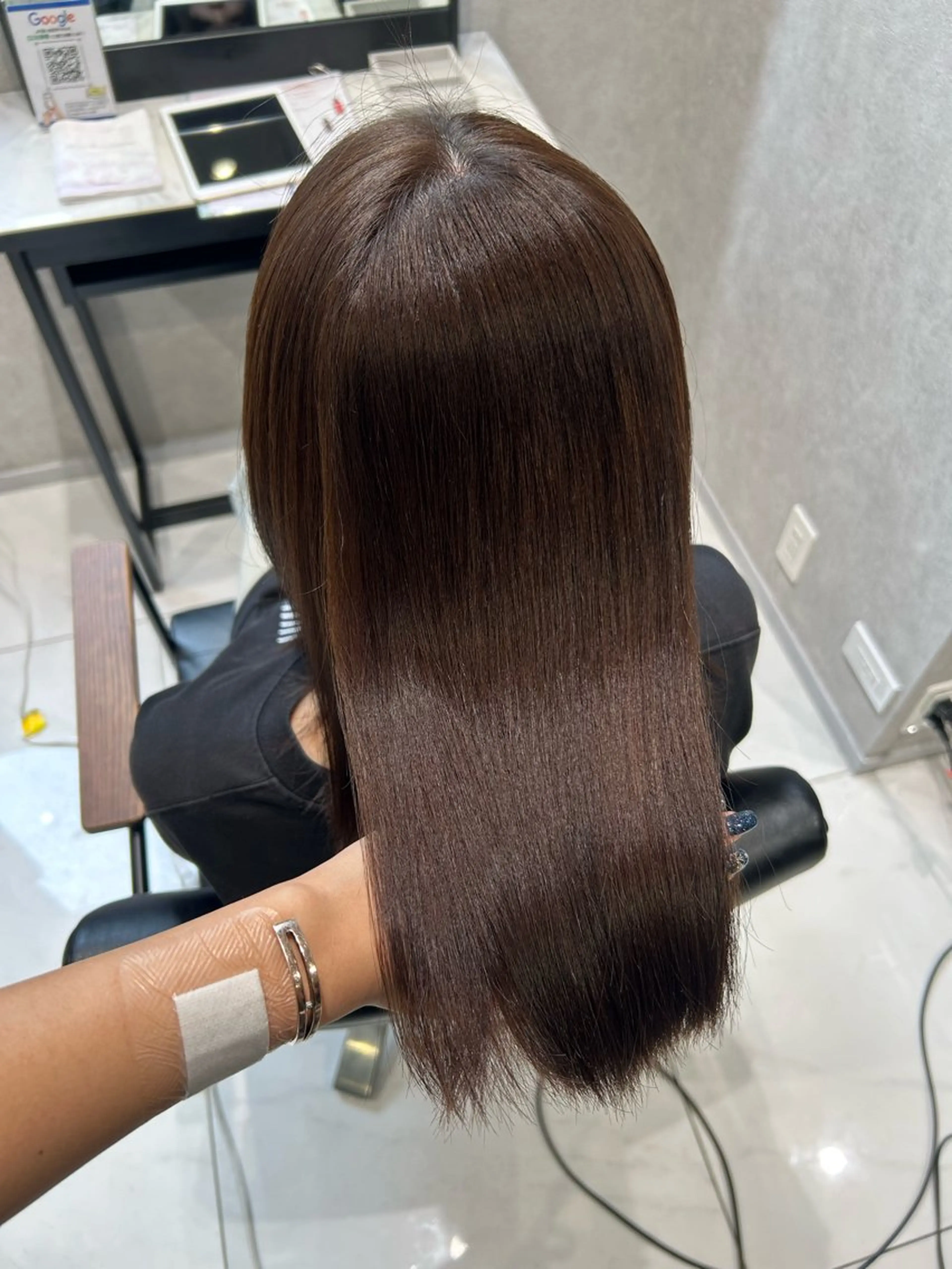 カラー ブラウンカラー 透明感カラー💙 束感まつげ🪼海月のヘアスタイル