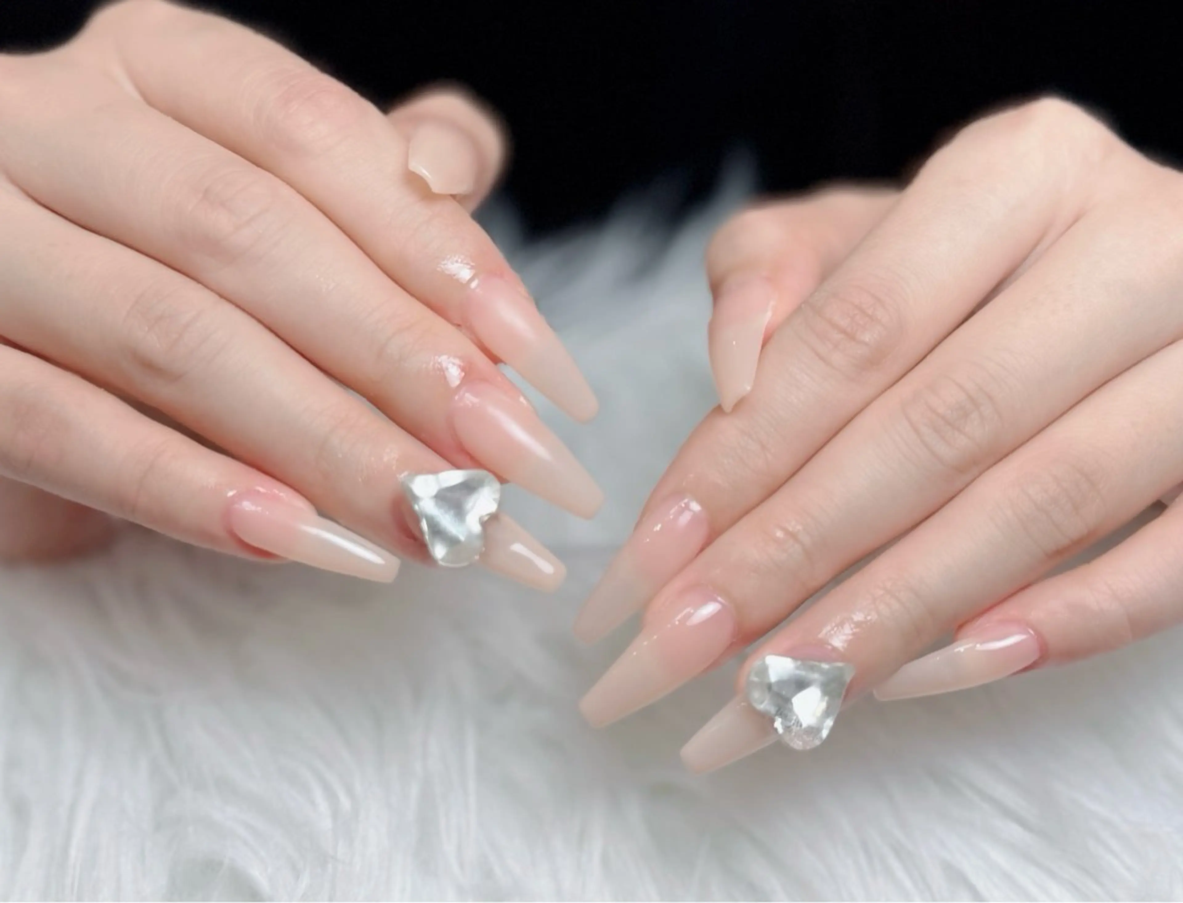 ネイル アートネイル 韓国ネイル ワンホンネイル ハンドネイル Lenie Nail Salonのネイルデザイン
