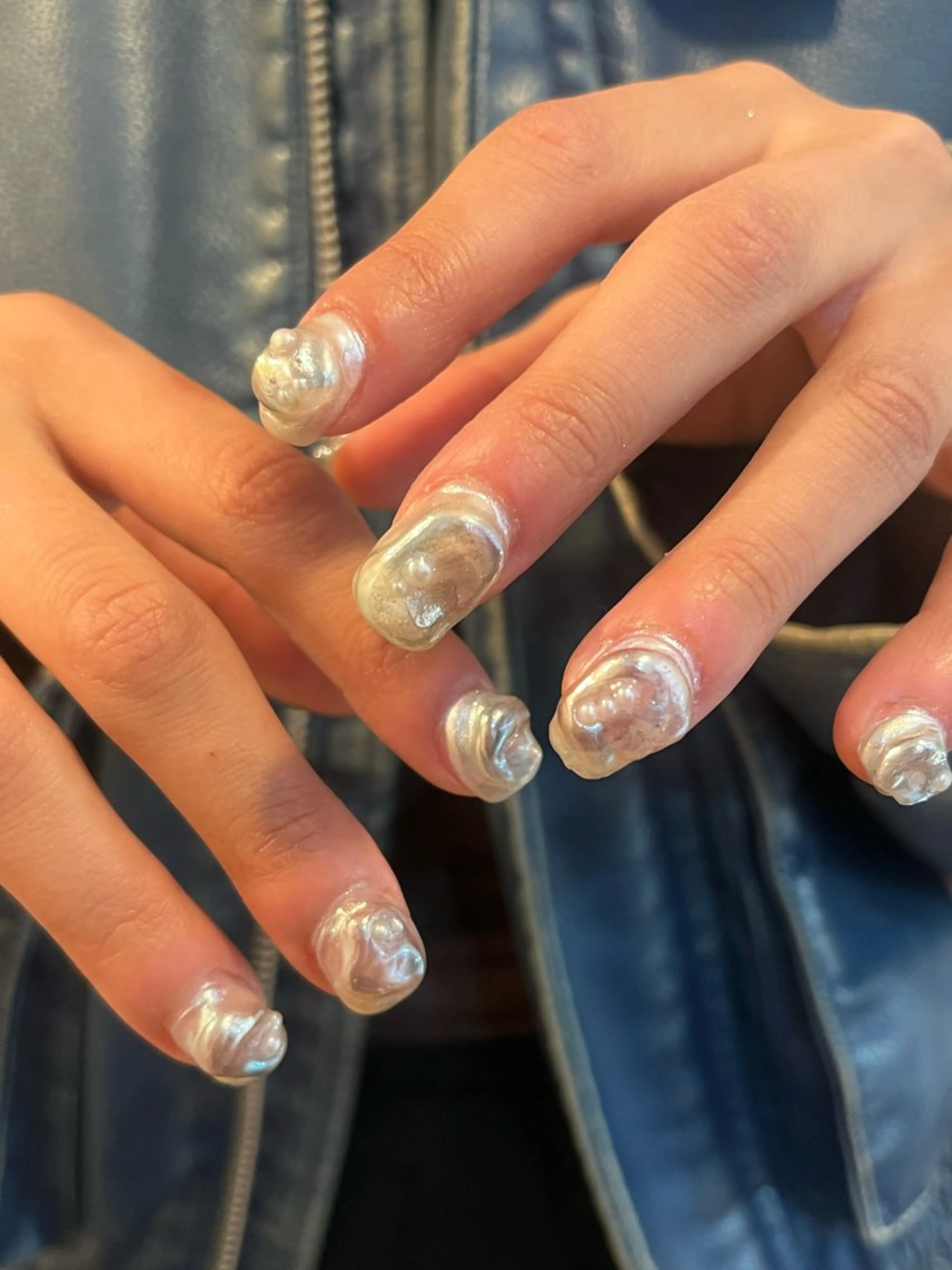 ネイル 文 /個性派ネイルのネイルデザイン