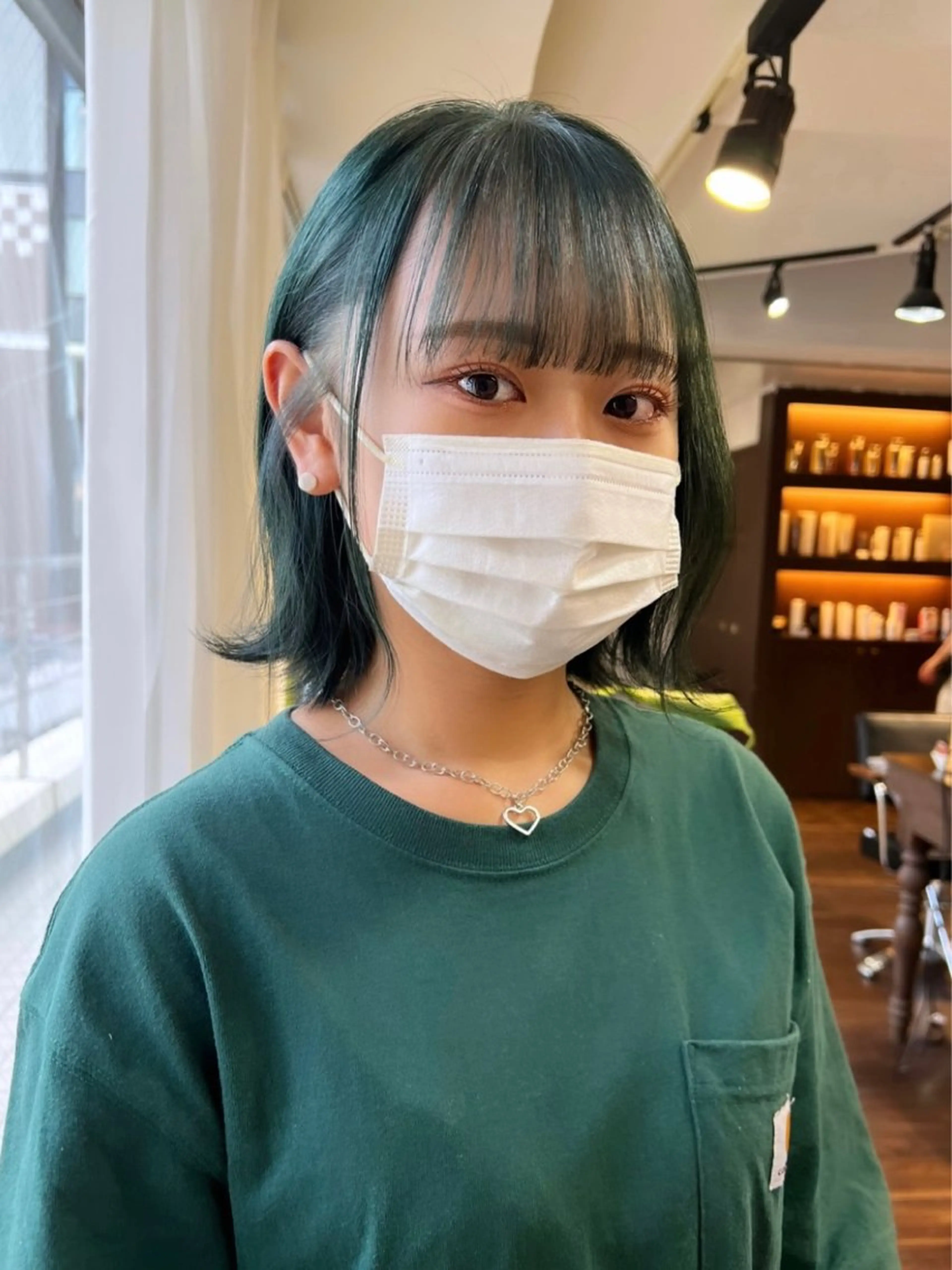 ショート カラー ブリーチ ケアブリーチ 透明感カラー デザインカラー ダブルカラー nendo_hair所属・ハイトーン/ブリーチ レイヤーsonokaのヘアスタイル