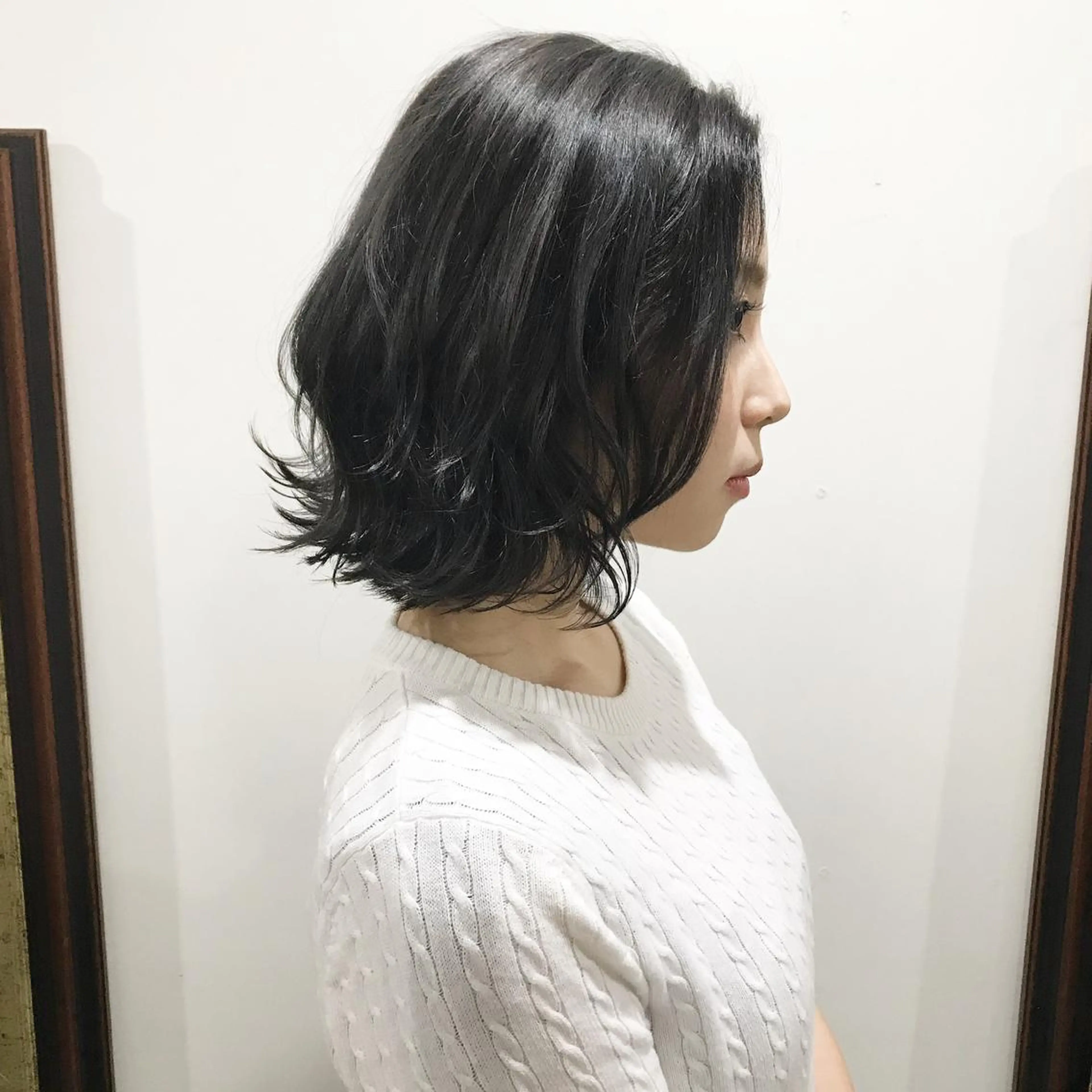 ミディアム カラー アディクシーカラー エクステ（レミー毛） NINEのヘアスタイル
