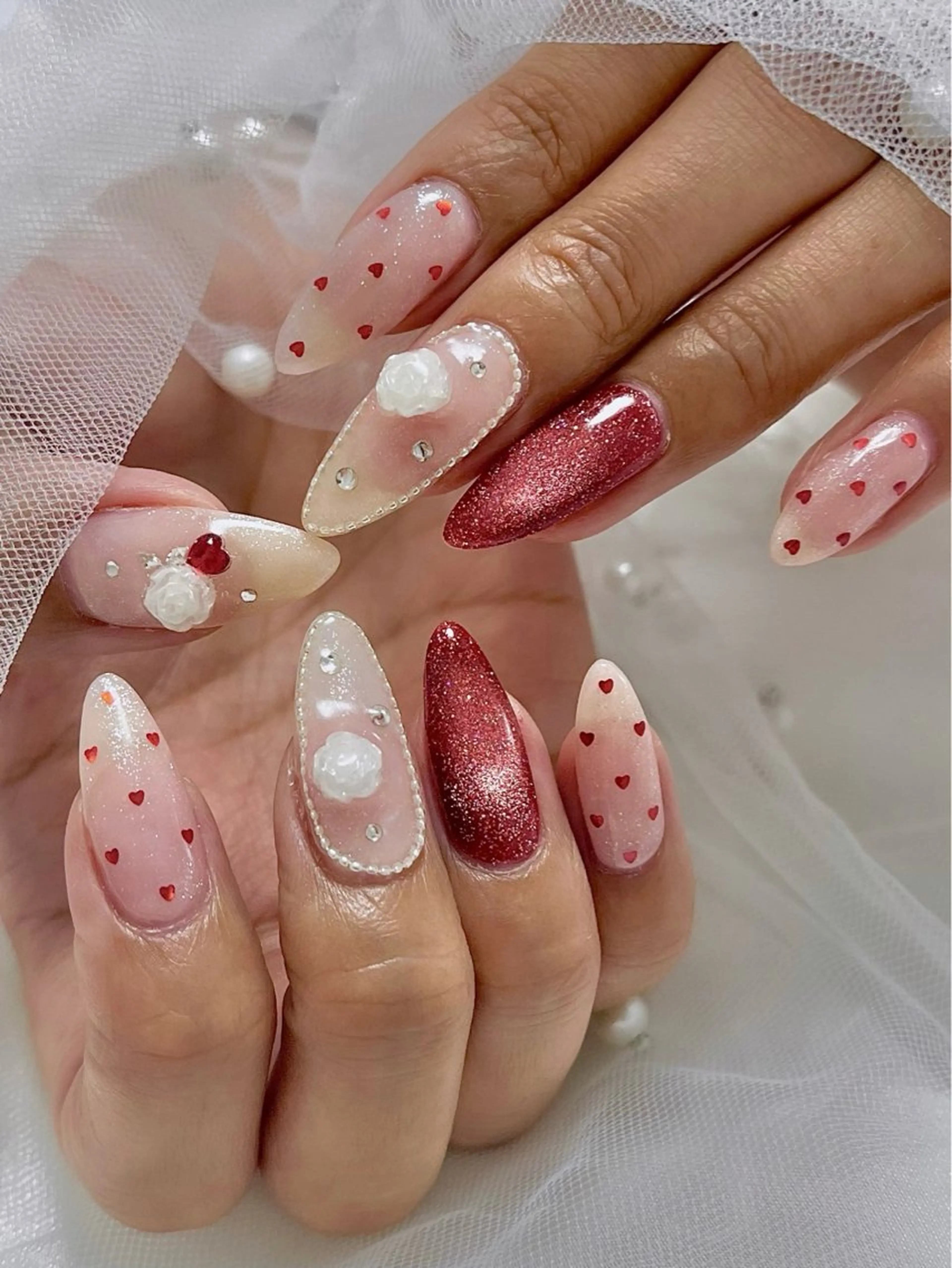 ネイル ハンドネイル フットネイル Nailsalon Fave/Rinaのネイルデザイン