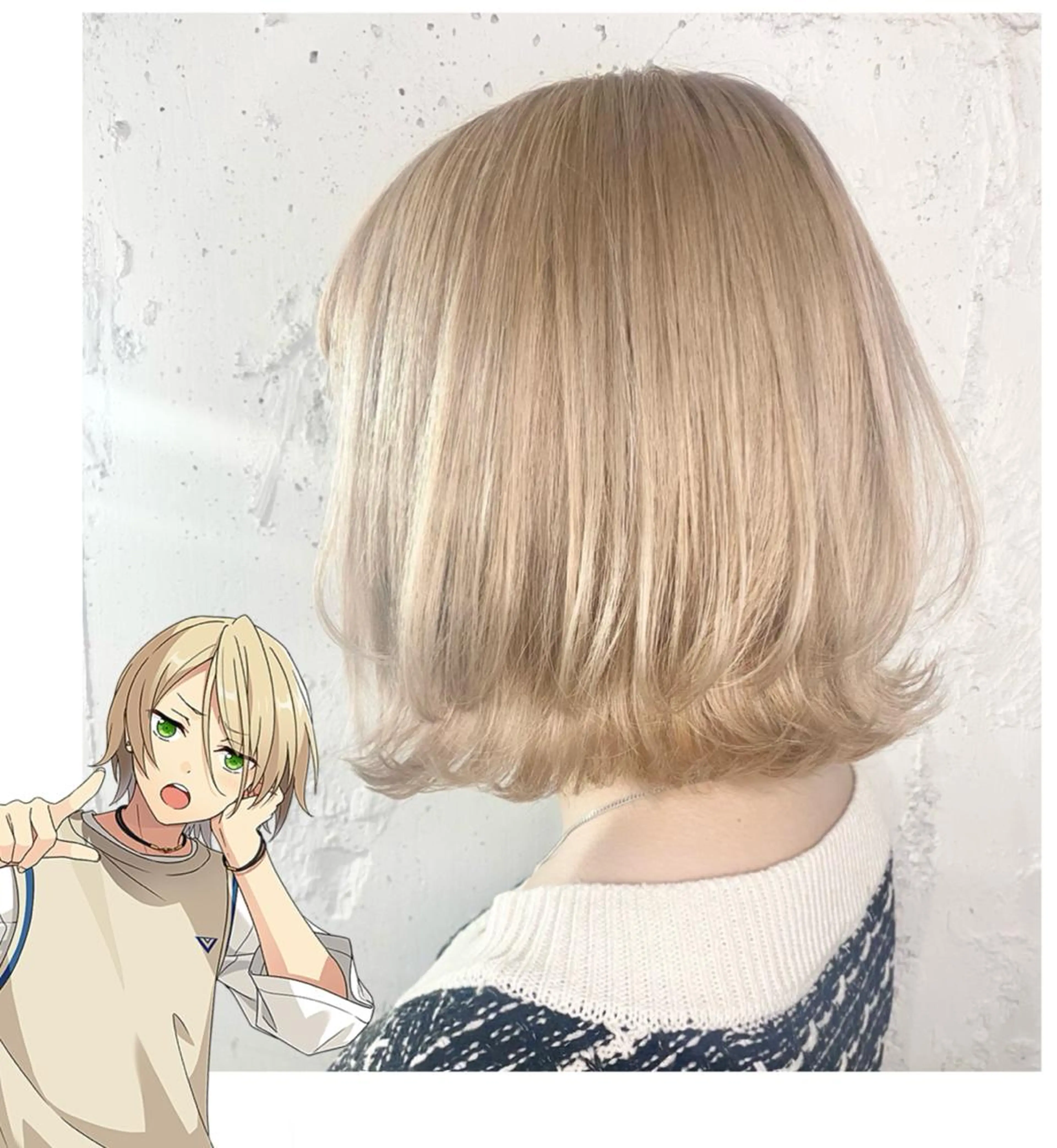 ショート カラー GARU-ガル-所属・TSUNO🦖 派手髪/オタク美容師のヘアスタイル