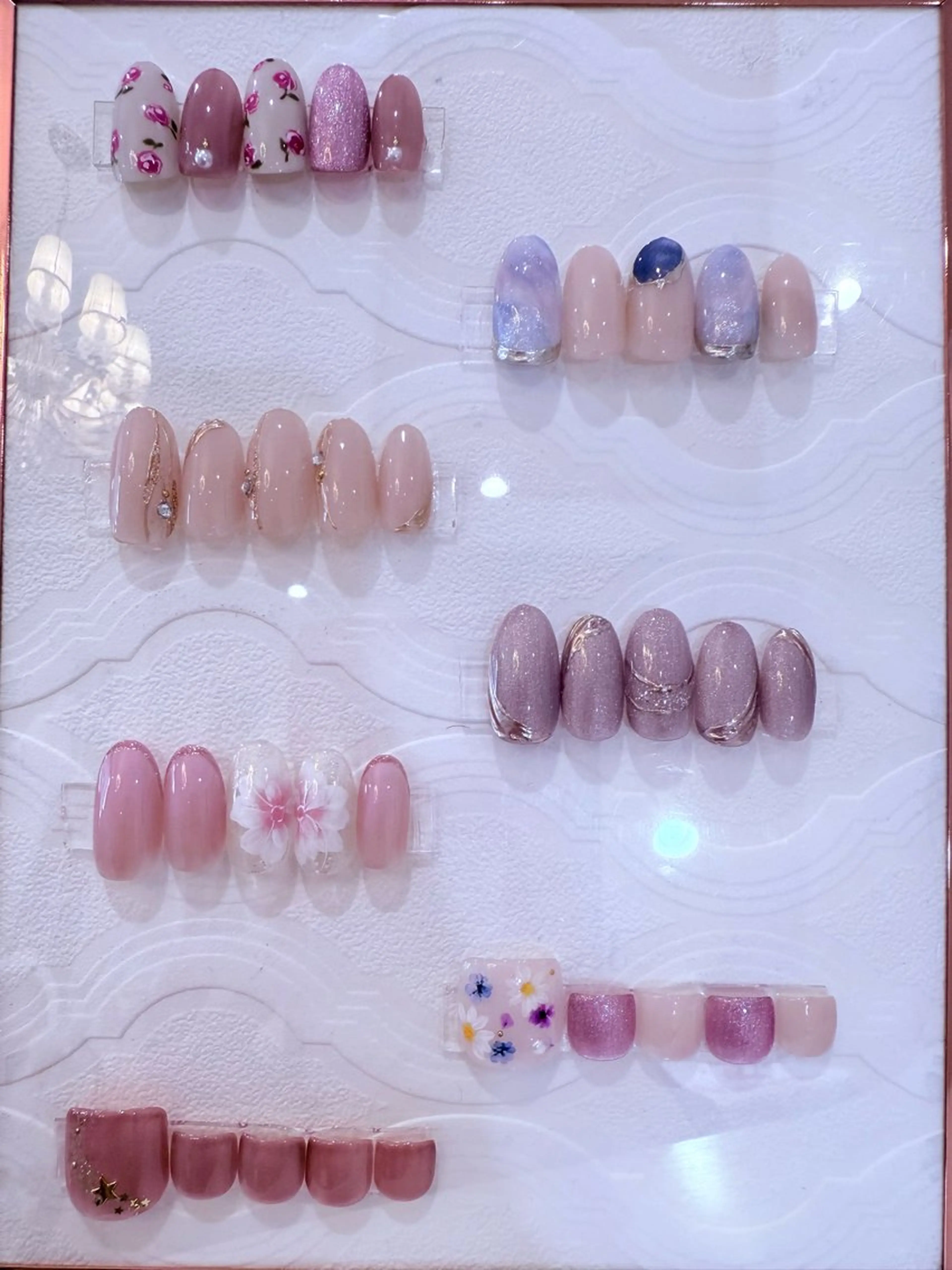 ネイル アートネイル フラワーネイル ニュアンスネイル オフィスネイル シンプルネイル ハンドネイル Atelier Joie所属・Nail salon アトリエジョワ　金山のネイルデザイン