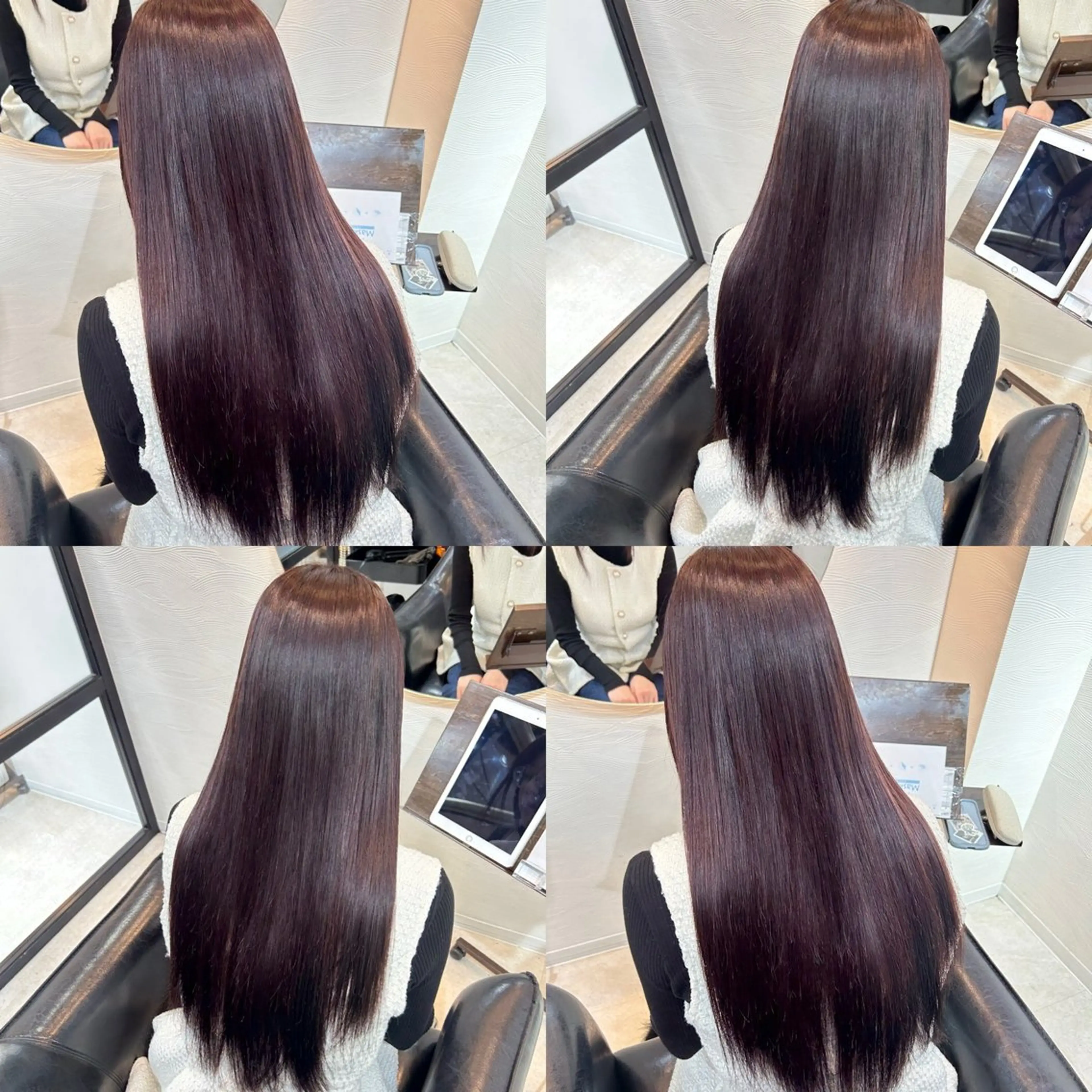 ロング カラー カット ヘアカラー トリートメント 🤍透明感/韓国風 🤍サクラギヒトミのヘアスタイル