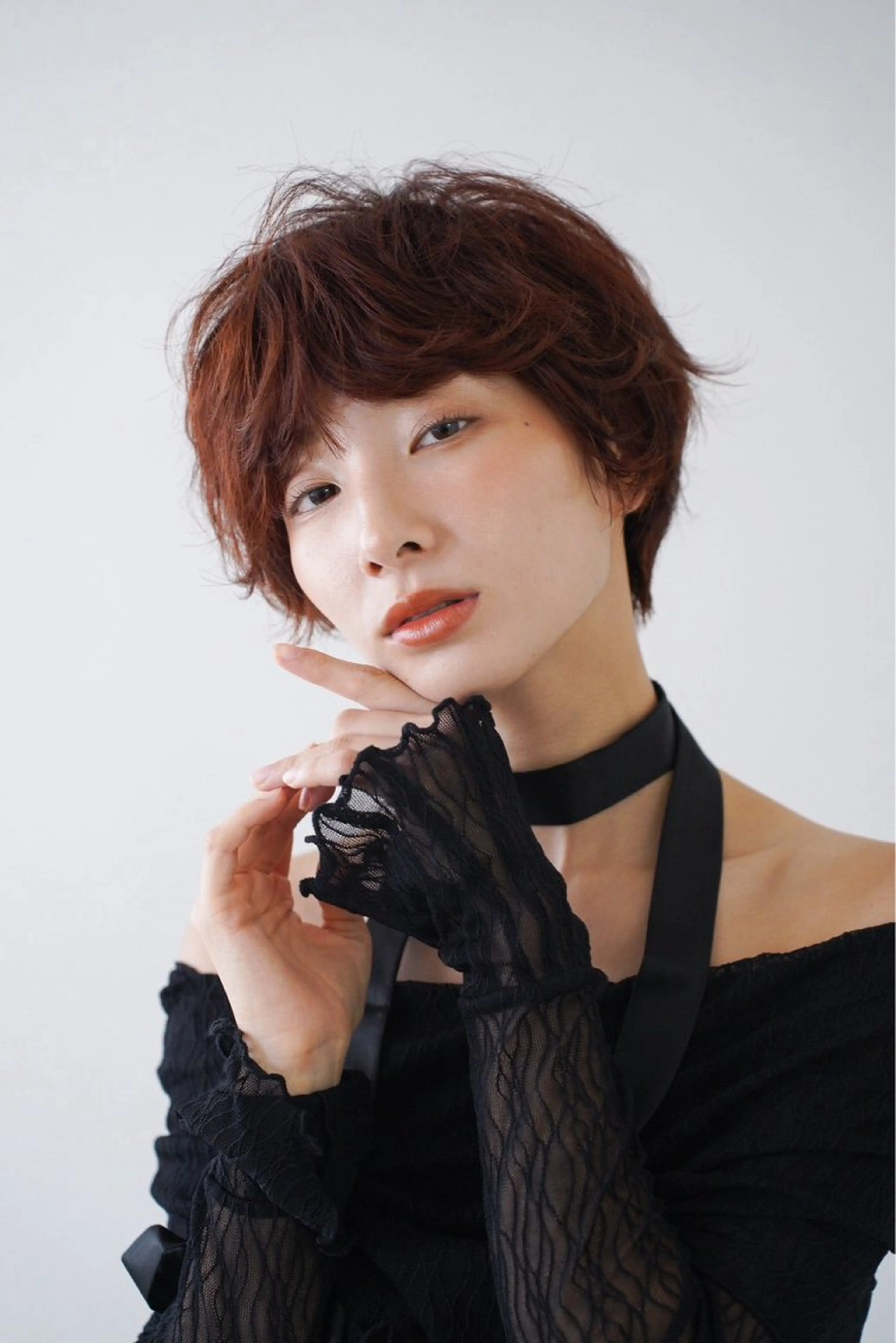 ショート カット トリートメント 🍓艶髪/艶カラー ハイトーン/しんたにのヘアスタイル