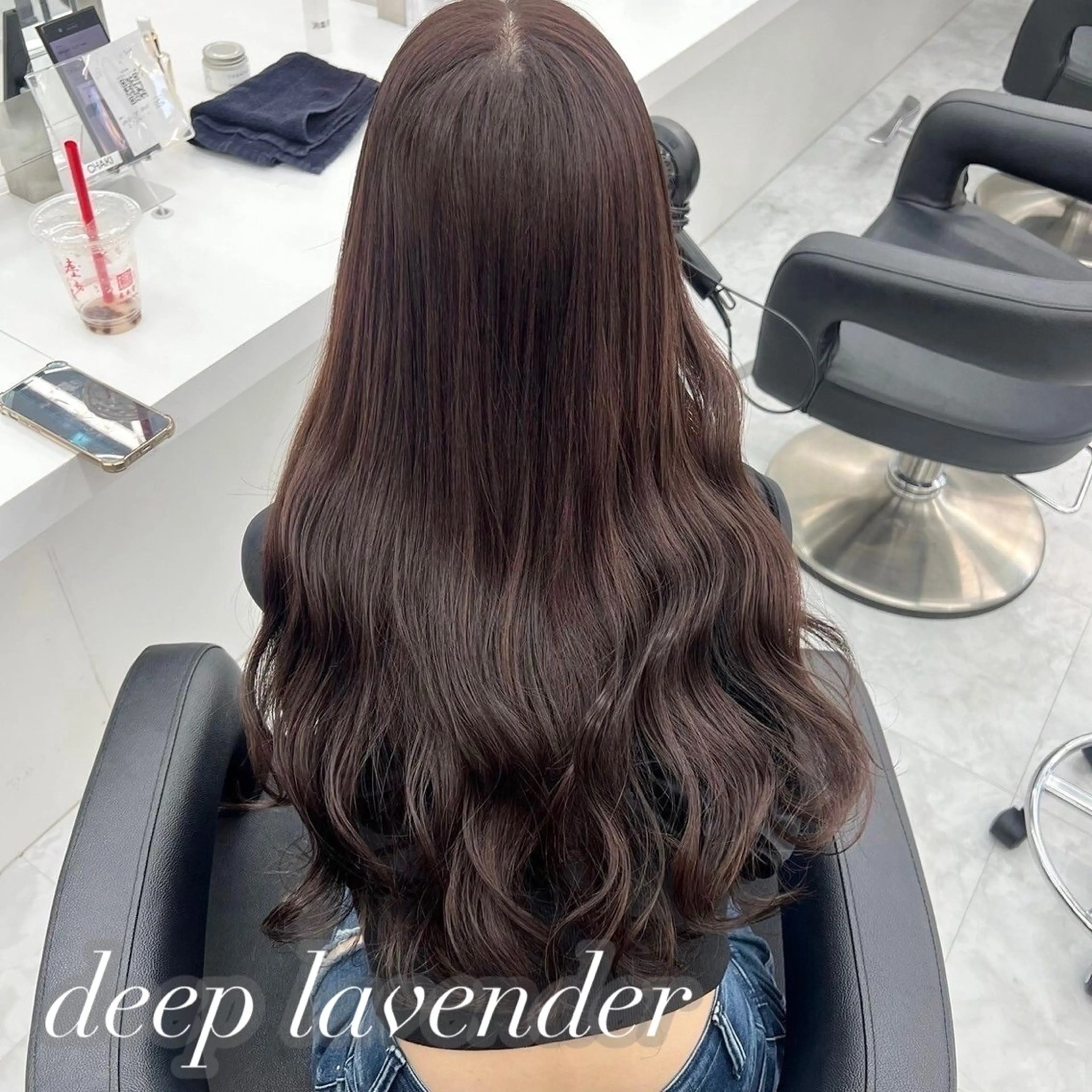 ロング カラー ヘアカラー ダメージレスハイ トーン💖kanonのヘアスタイル