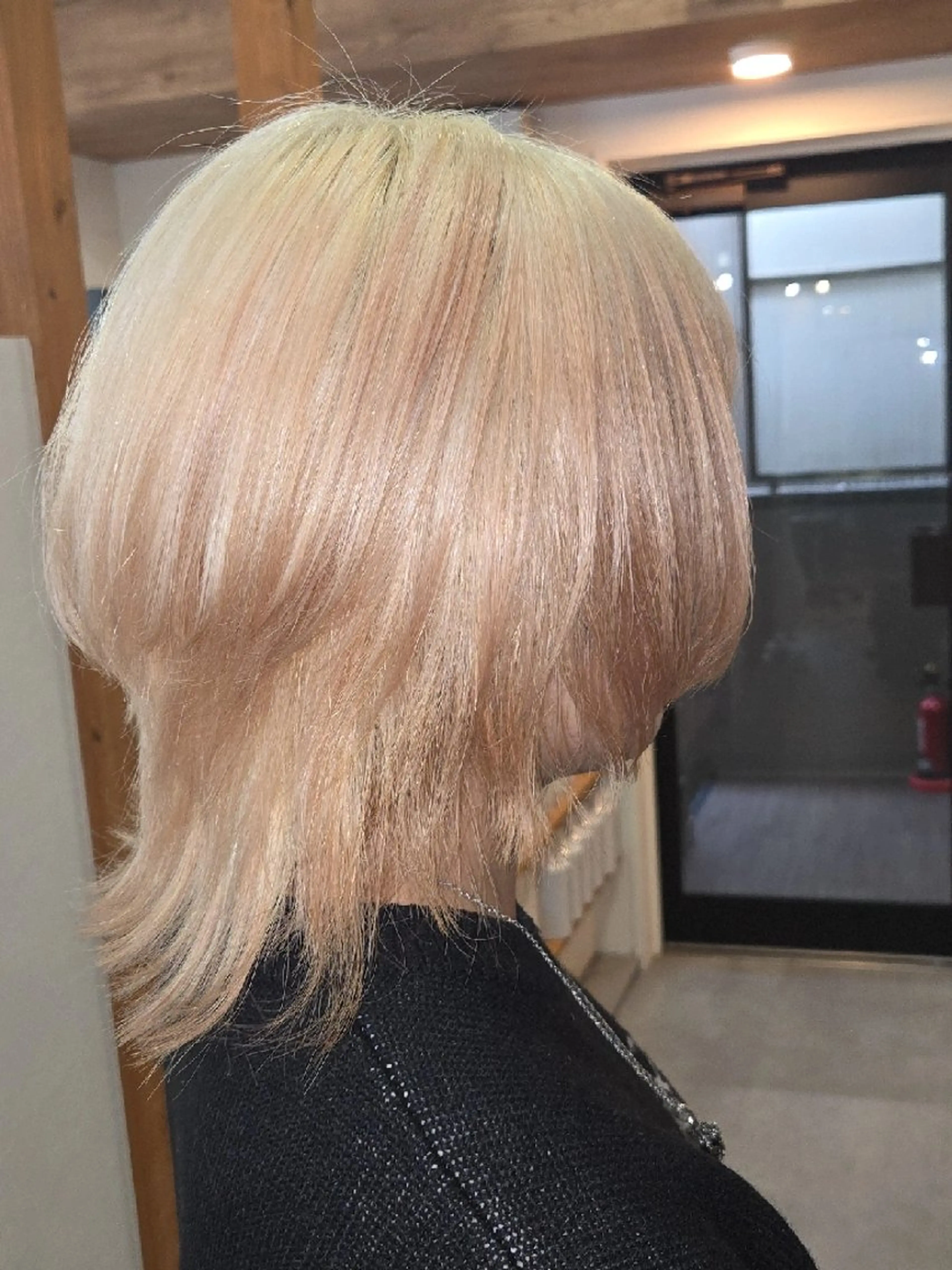 ショート カラー ブリーチ ブロンド ハイトーンカラー トリートメント ヘアカラー LYLICK所属・ケアブリーチ特化 same 🦈のヘアスタイル