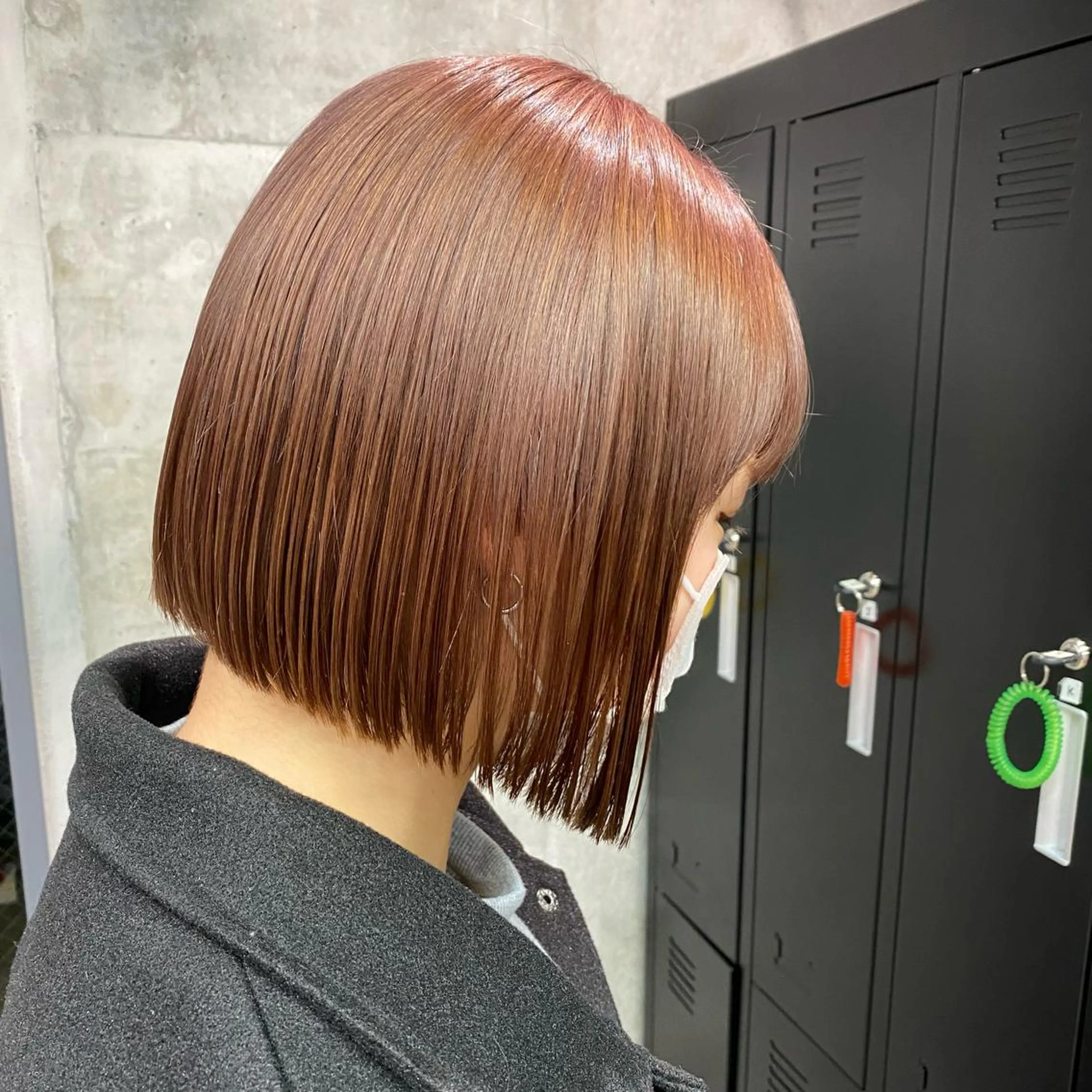 ショート カラー 🩶レイヤーカット 🩶柔らかカラー結愛のヘアスタイル