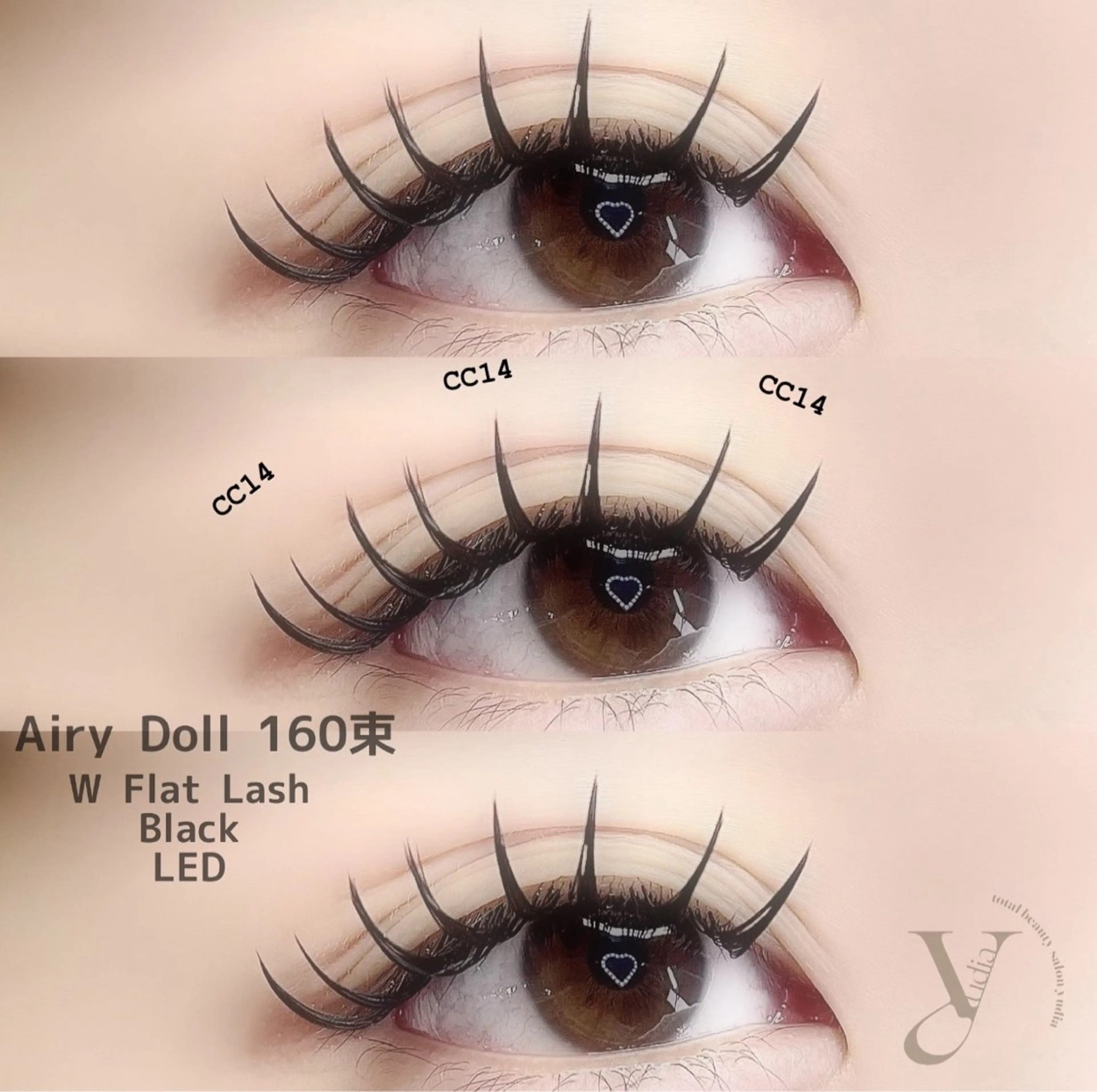 マツエク・マツパ フラットラッシュ マツエク 𝐧𝐞𝐨𝐧新宿 ❤️𝐀𝐲𝐚のマツエク・マツパデザイン