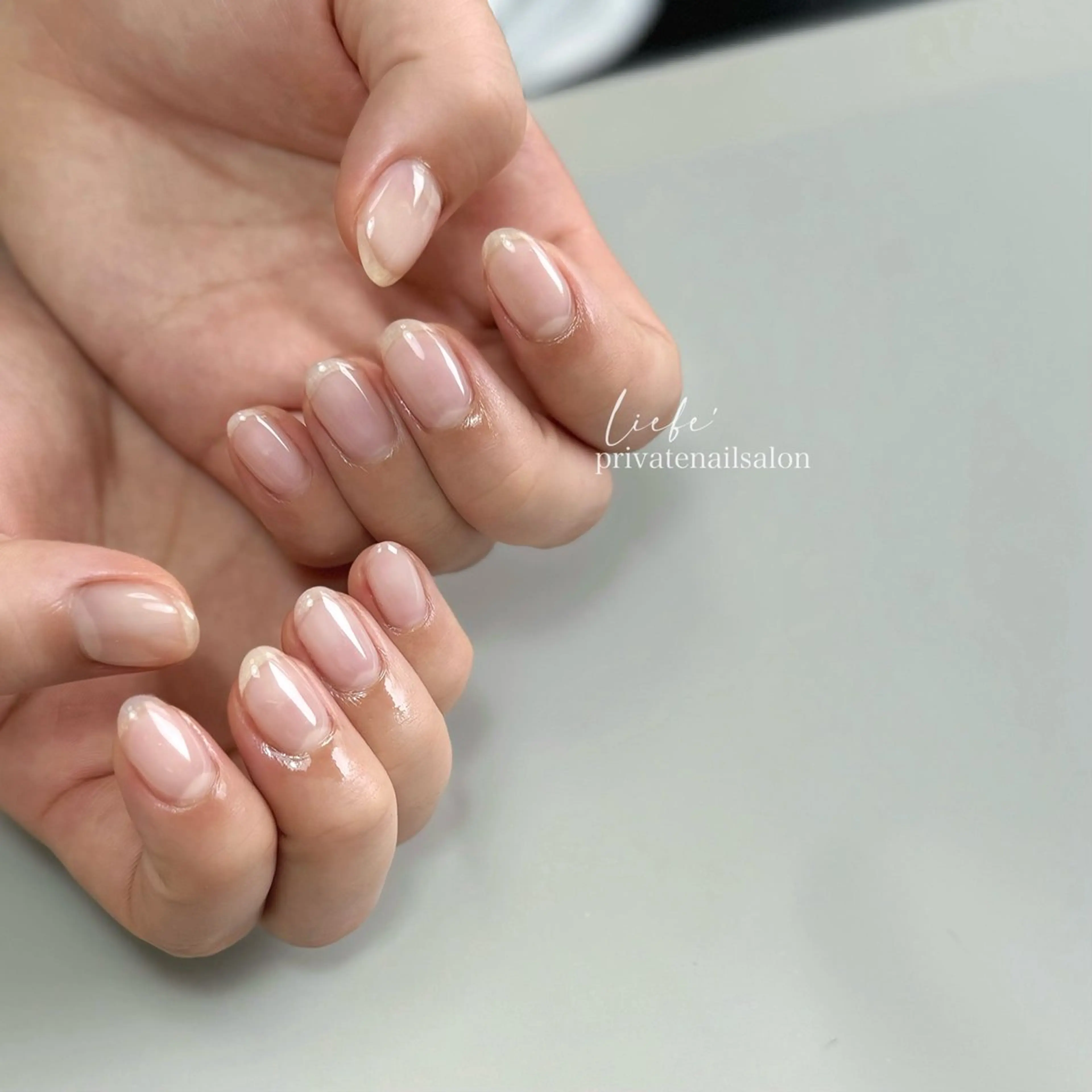 ネイル クリアネイル ハンドネイル Liebe nailのネイルデザイン