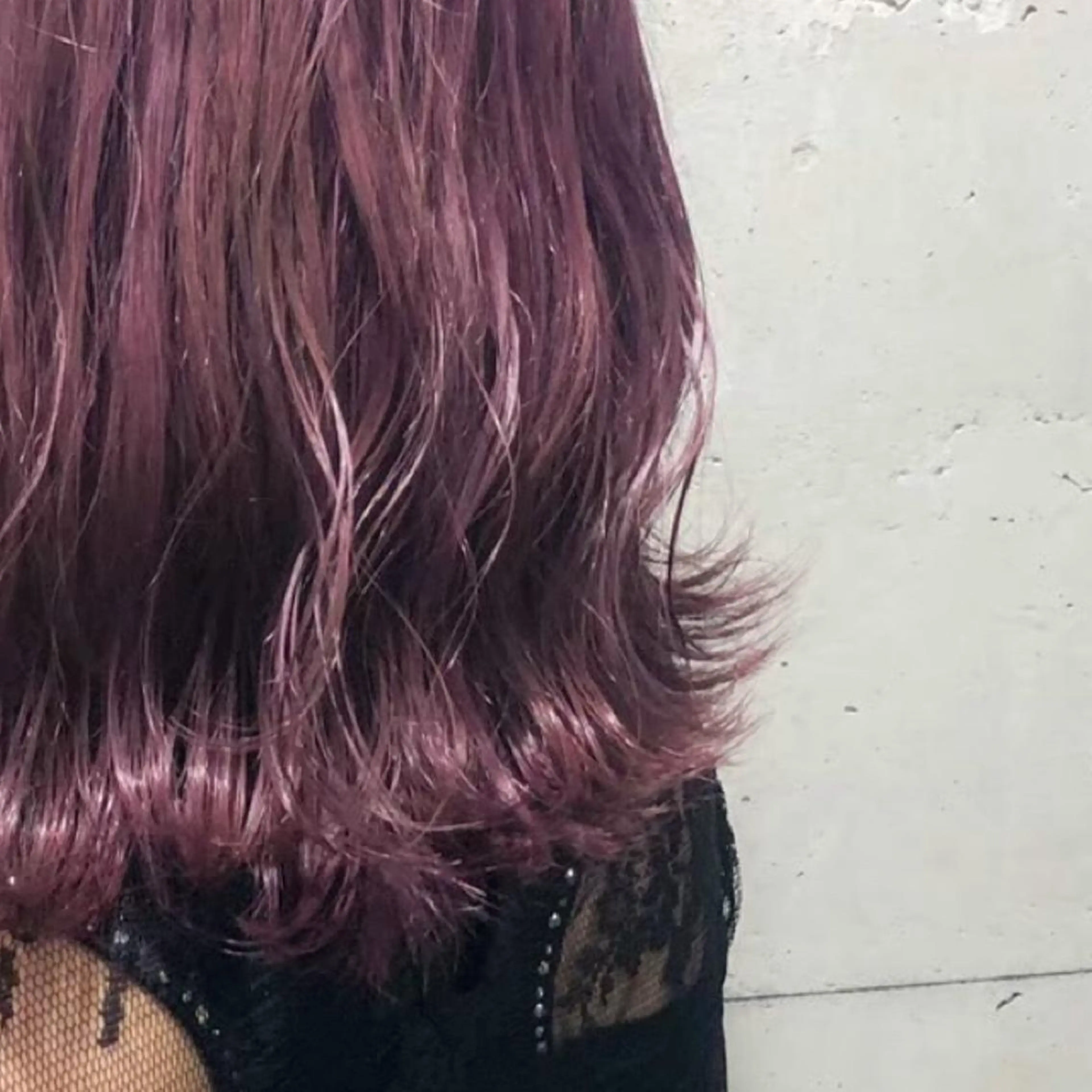 ミディアム カラー ヘアアレンジ ラベンダーカラー ピンクカラー linette所属・🐩推し活🐩 FUTABA🍒のヘアスタイル