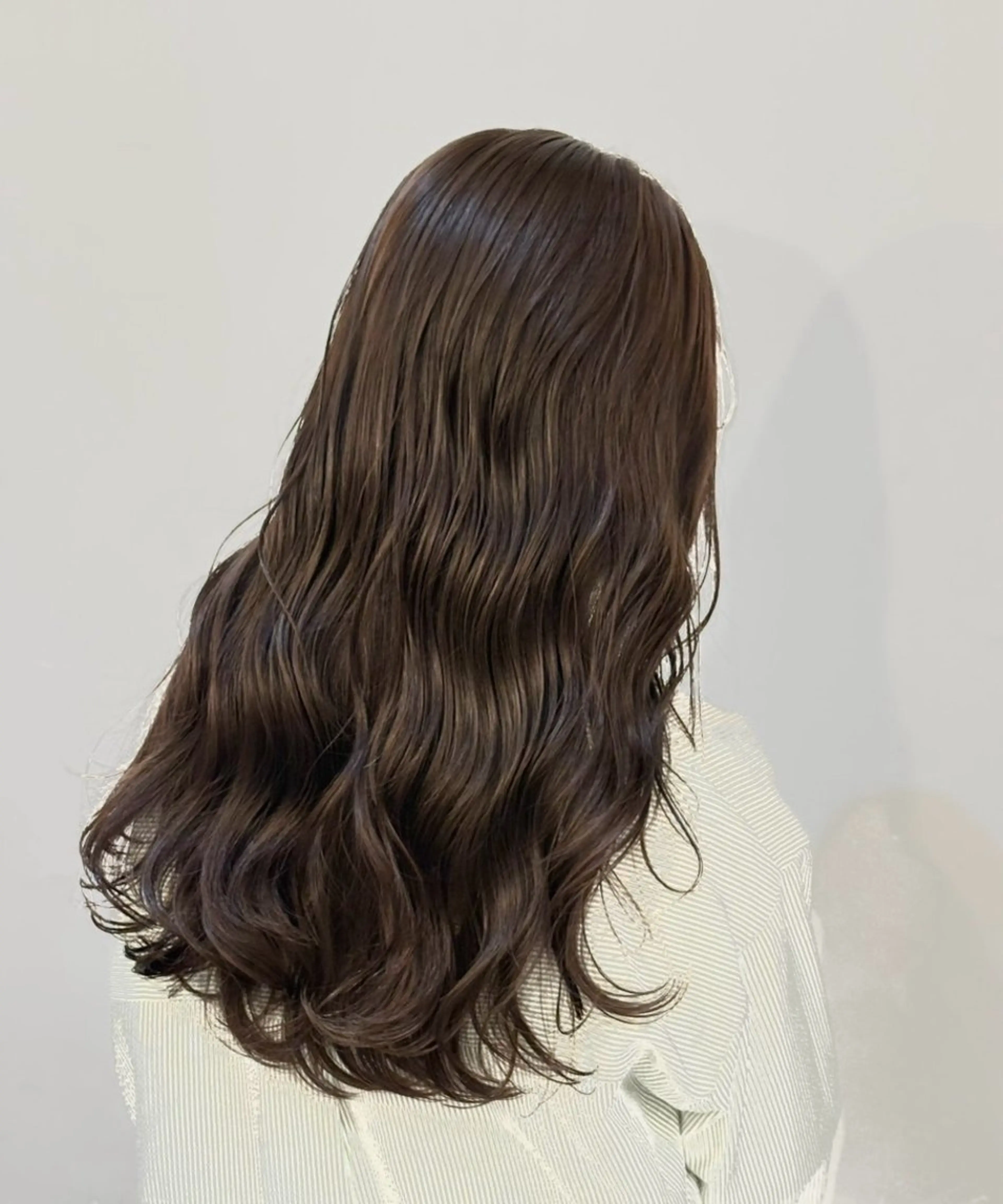 ロング カット ヘアカラー トリートメント miyuu/透明感 カラー/パーマ🤎のヘアスタイル