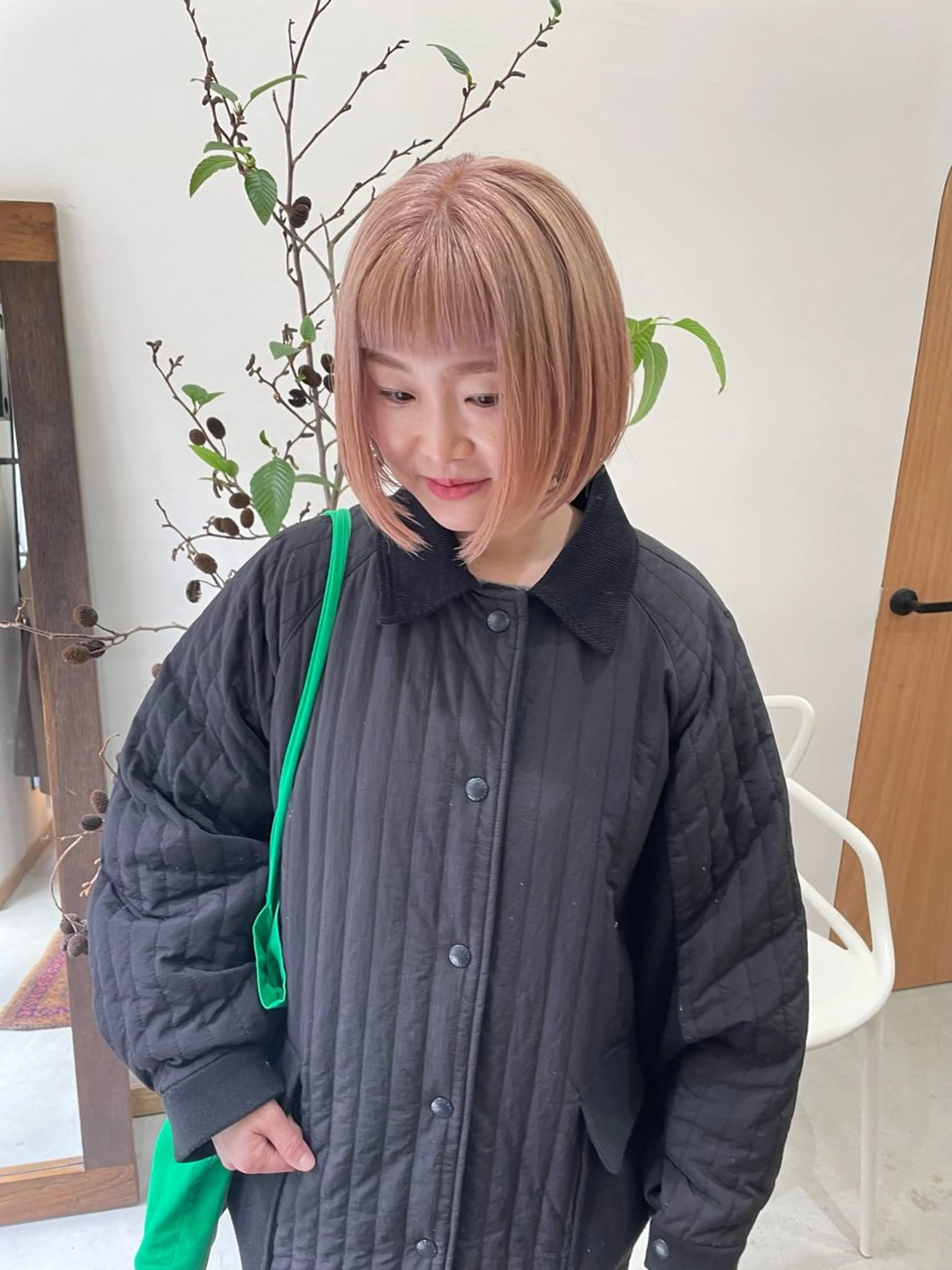 ミディアム カラー パーマ ヘアアレンジ メンズ カット ヘアカラー トリートメント tatsumi/ボブ ウルフ/レイヤーのヘアスタイル