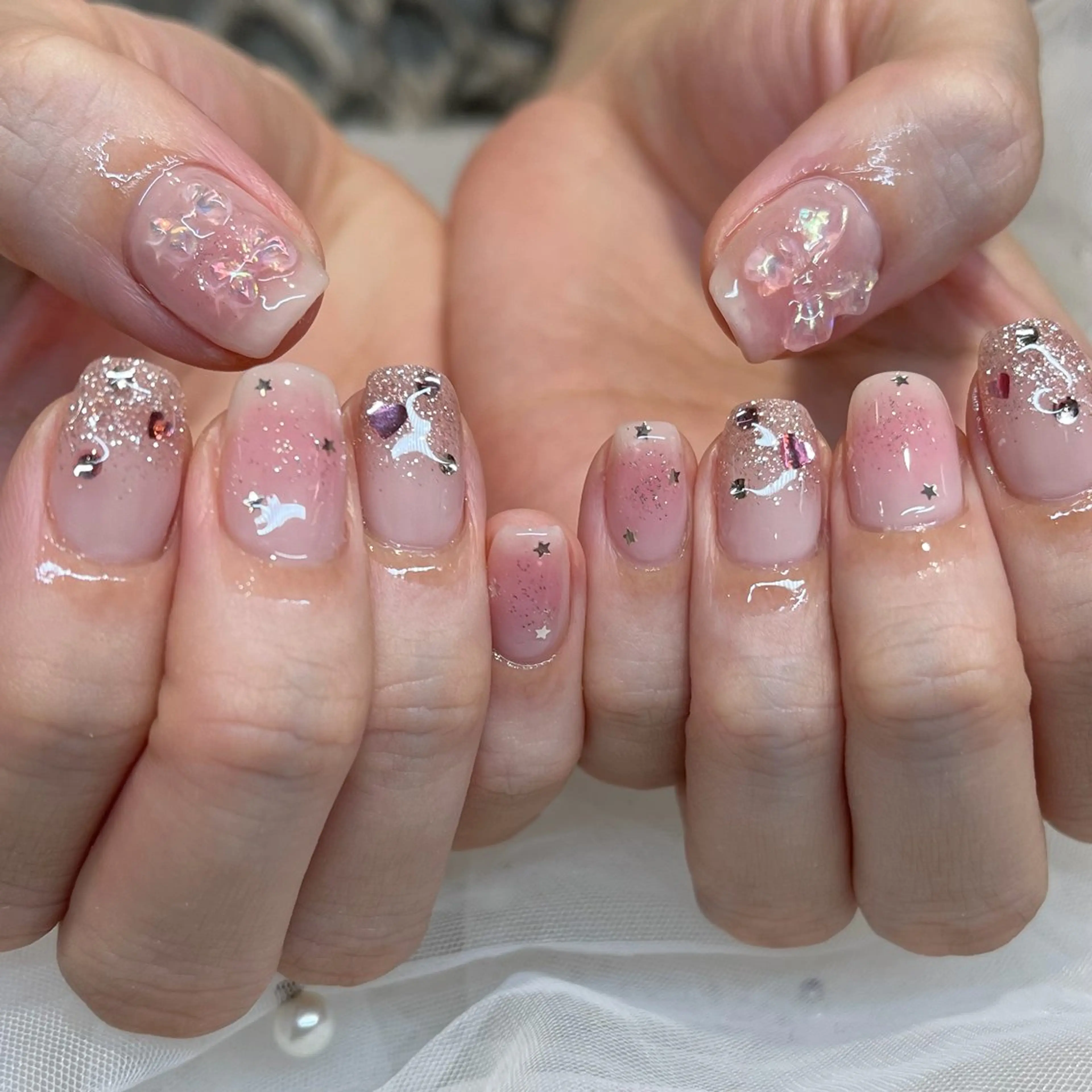 ネイル ハンドネイル 内田 里穂のネイルデザイン