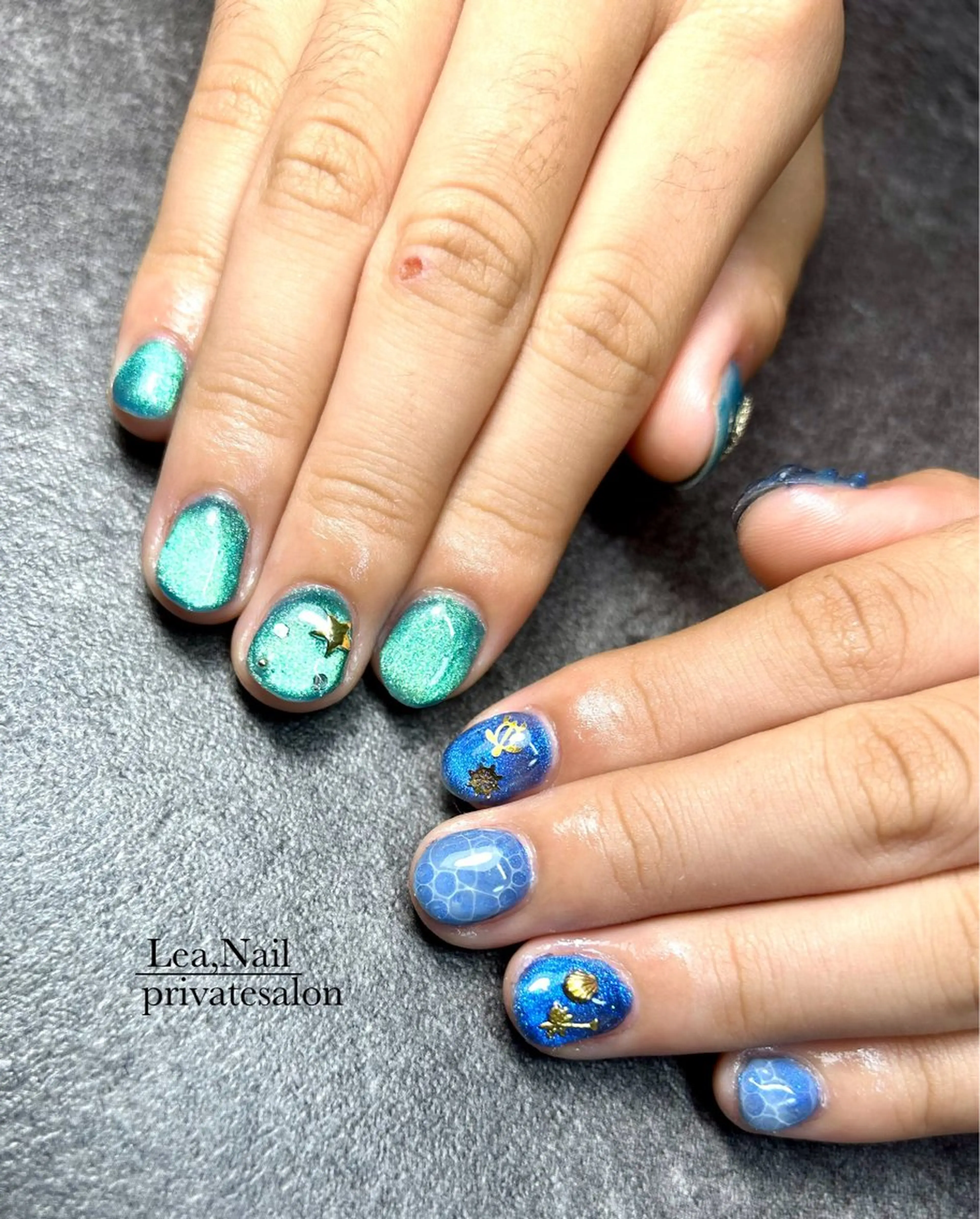 ネイル ハンドネイル Lea,Nail所属・松橋 愛のネイルデザイン