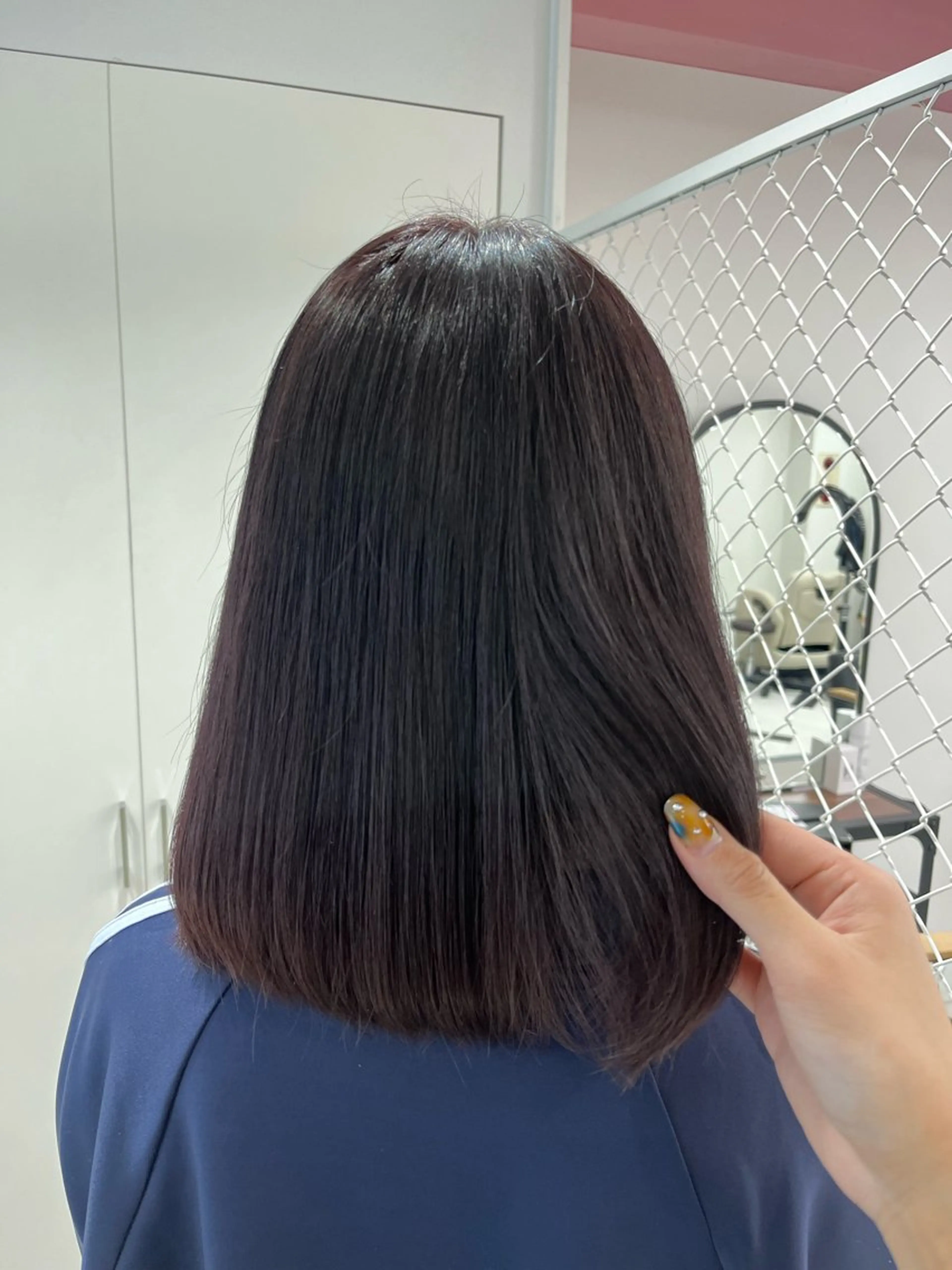 カラー ルイ🪐‪⋆𓈒𓏸 【ボブ/ハイトーン】のヘアスタイル