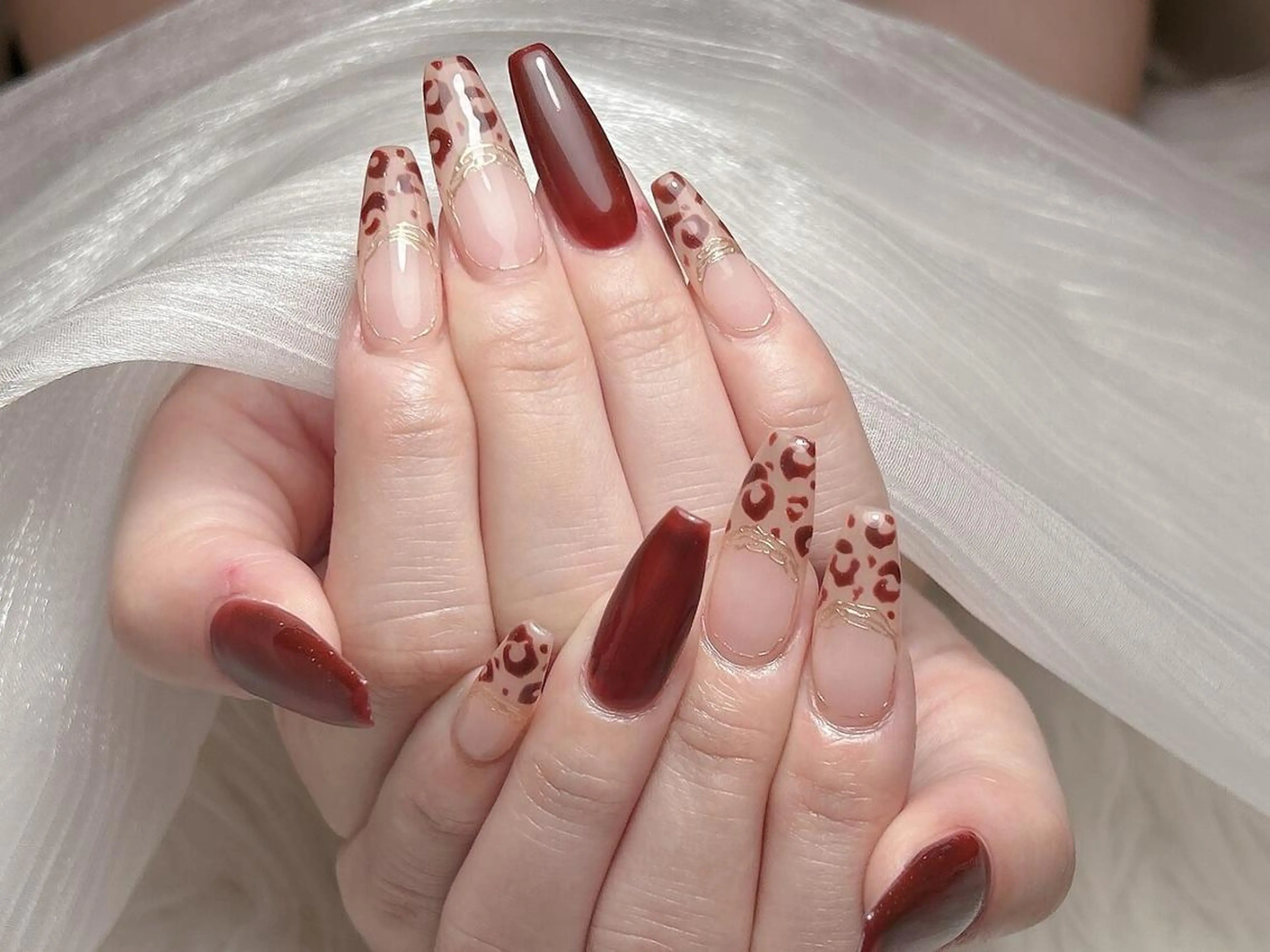 Hant【チップ長さ出し】💅ハンド★チップ長さ出し10本+持ち込みデザイン6本まで★の写真