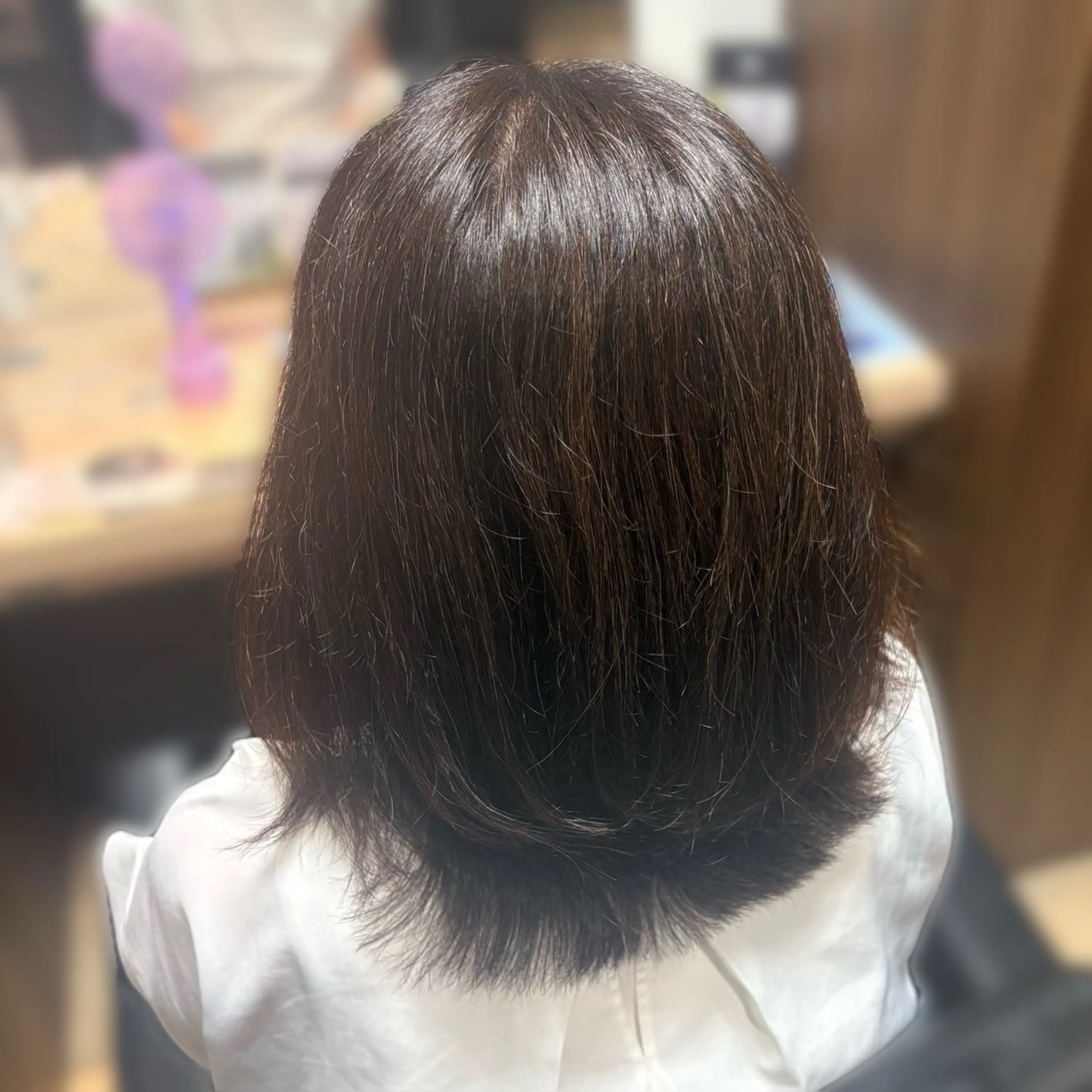 ミディアム カラー 水谷未南/ 三軒茶屋☻のヘアスタイル