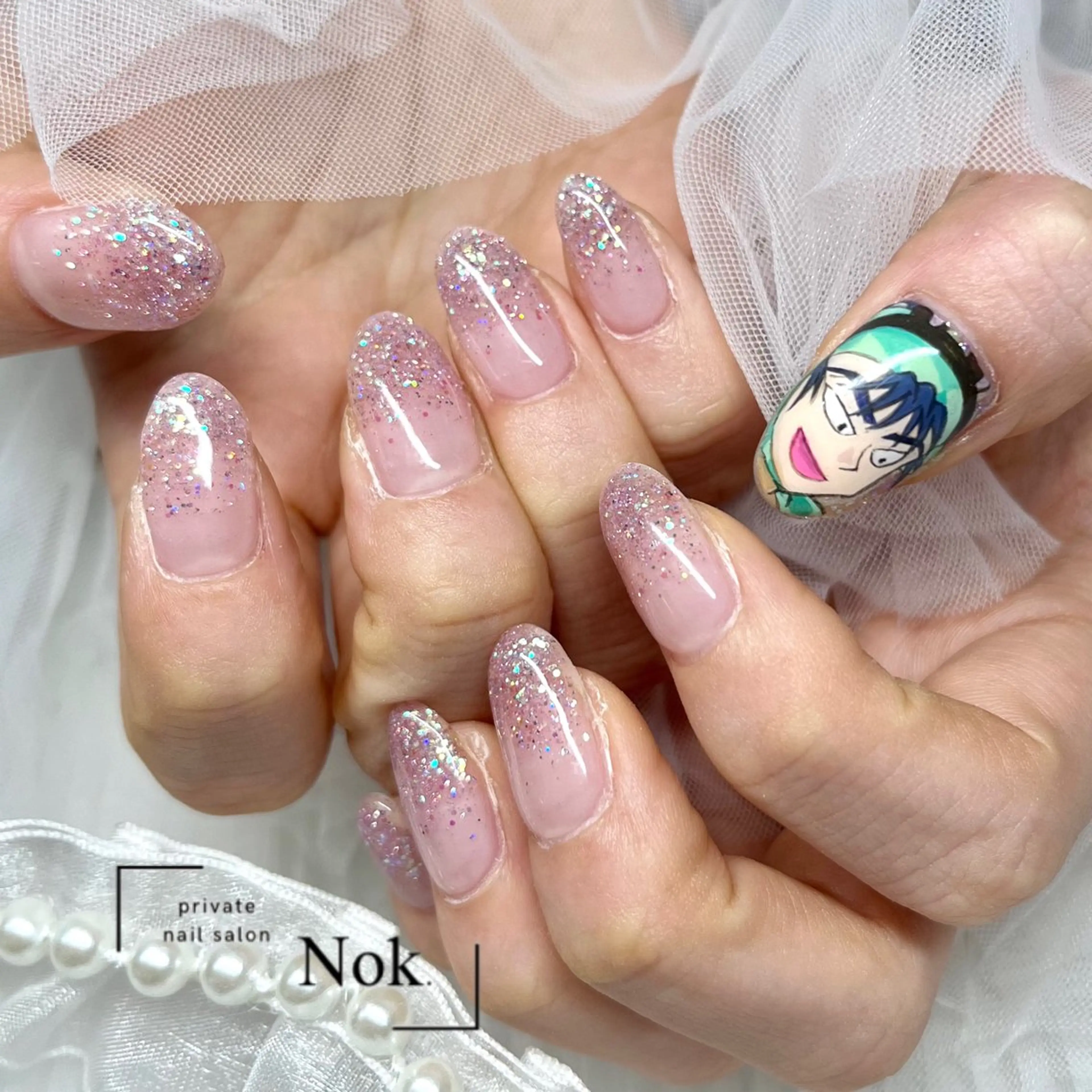 ネイル ハンドネイル 池袋痛ネイル Nok. 渡辺のネイルデザイン