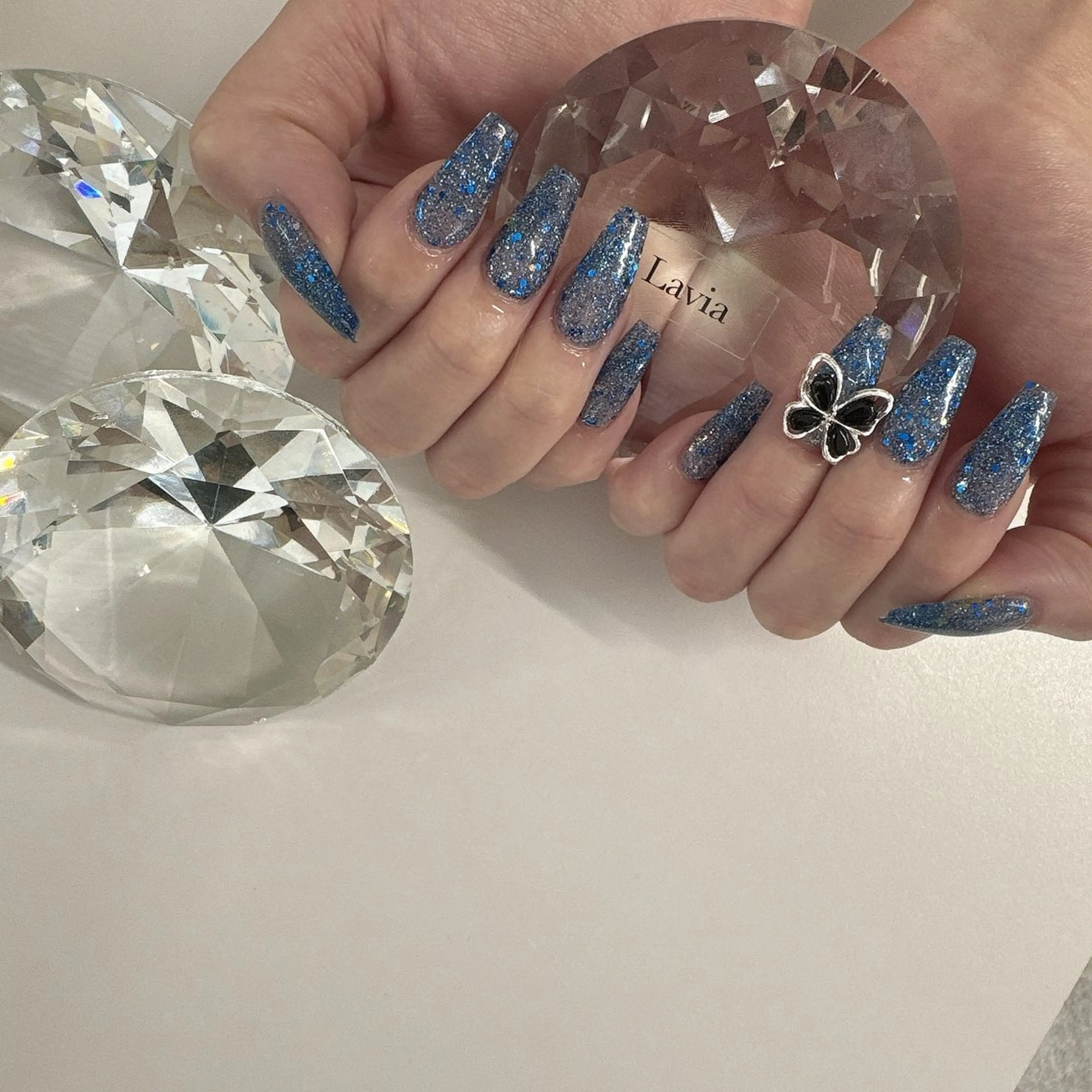 ネイル ハンドネイル Lavia nail＆eyelash所属・lavia🖤 ayumiのネイルデザイン