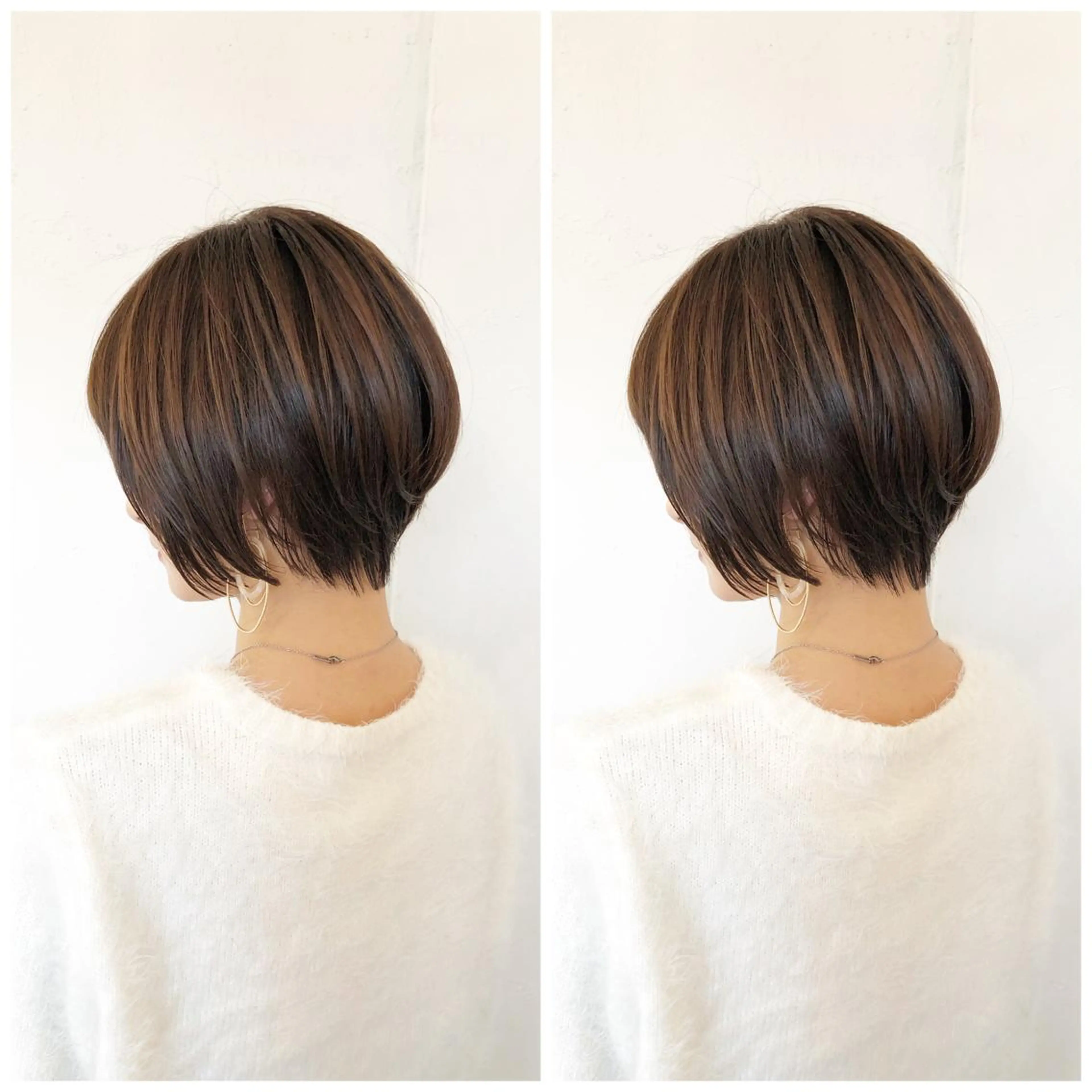 ショート カラー ショートヘア カット バレイヤージュカラー 特化美容師✨星皓太のヘアスタイル