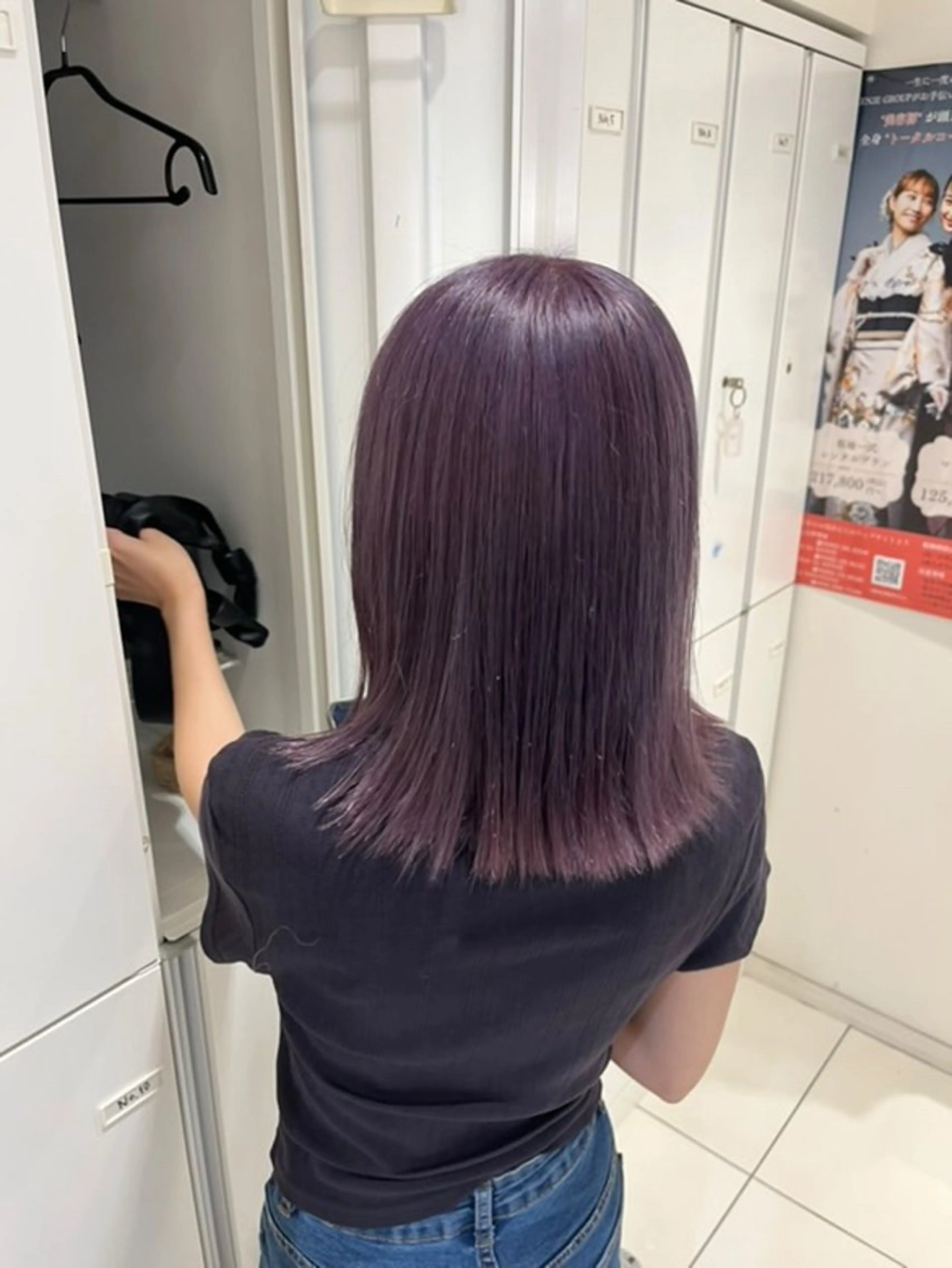 ミディアム 佐野 円香のヘアスタイル