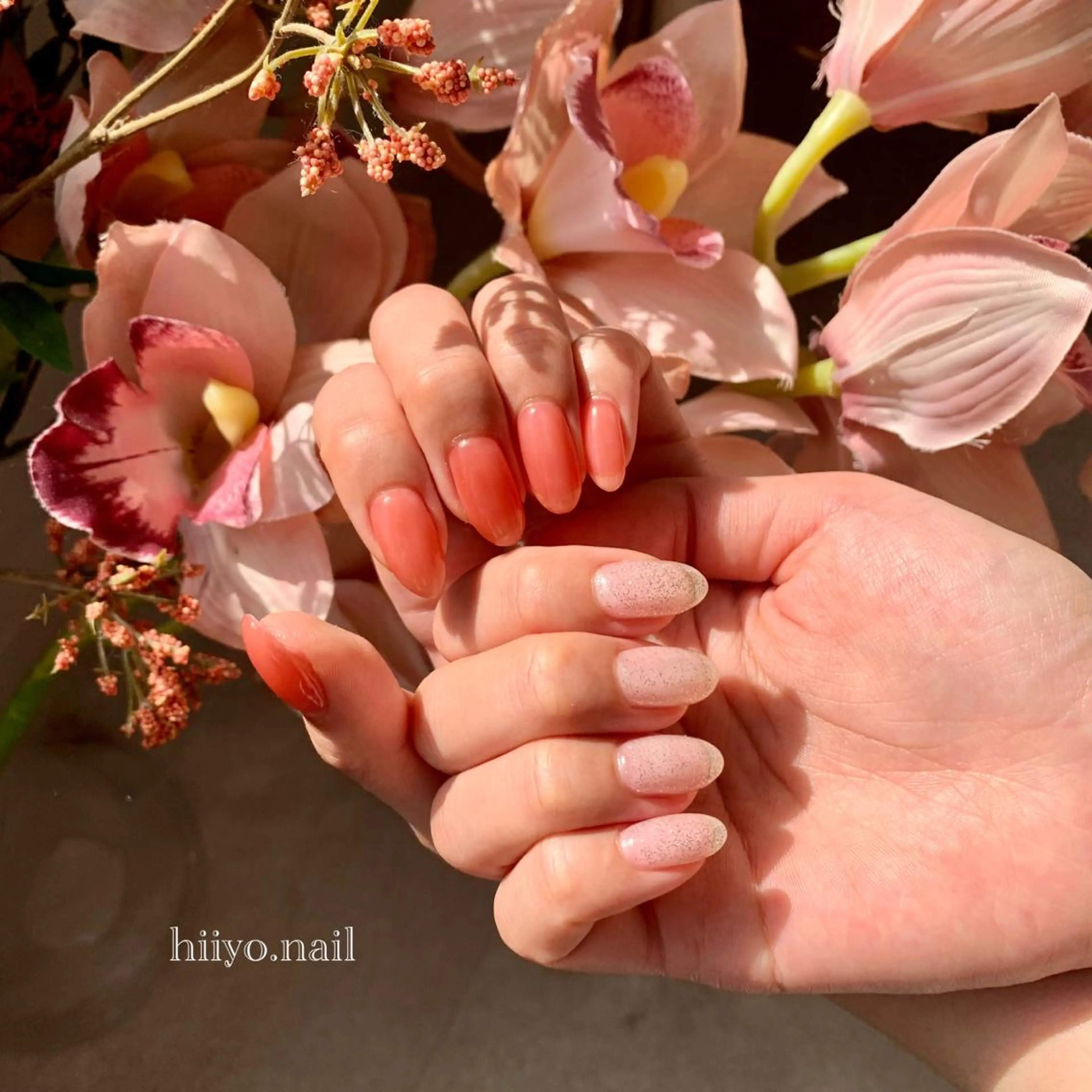 ネイル キラキラネイル ワンカラーネイル シンプルネイル 春ネイル ハンドネイル hiyo🫧ネイル /渋谷💍🎀のネイルデザイン