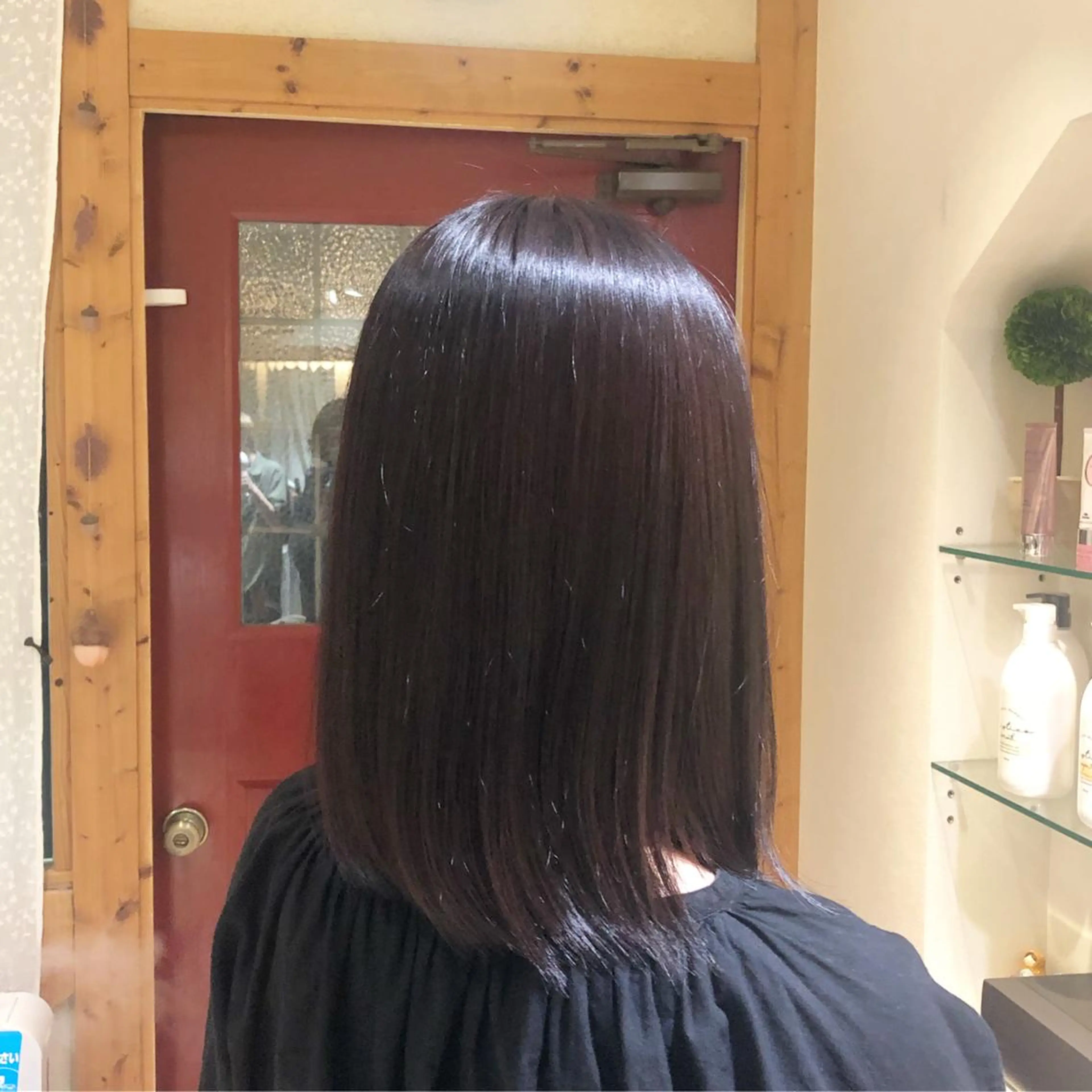 ミディアム 組藤 沙奈のヘアスタイル