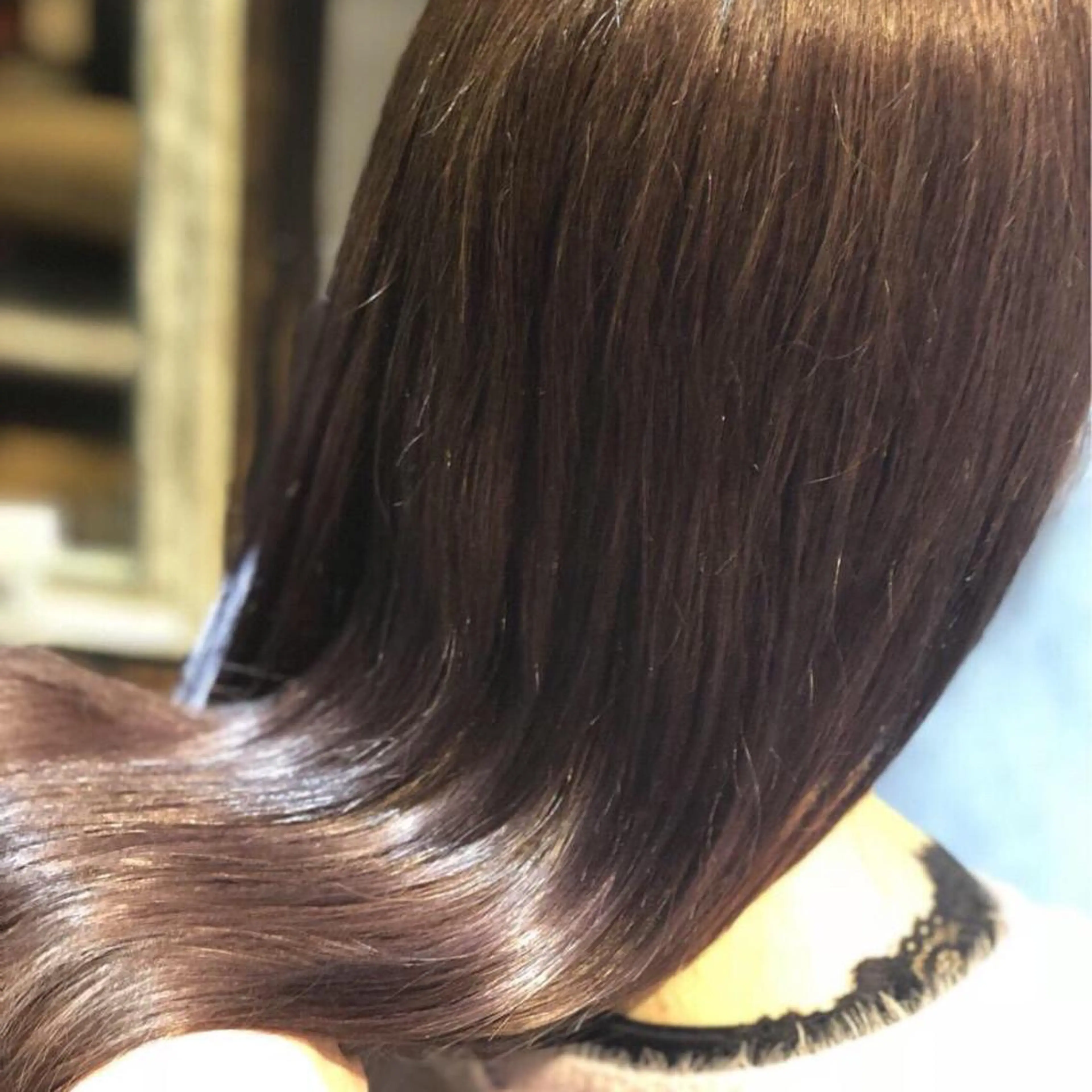 ロング カラー トリートメント トリートメント 韓国ヘア/レイヤー/ 暖色カラー/ Aiのヘアスタイル