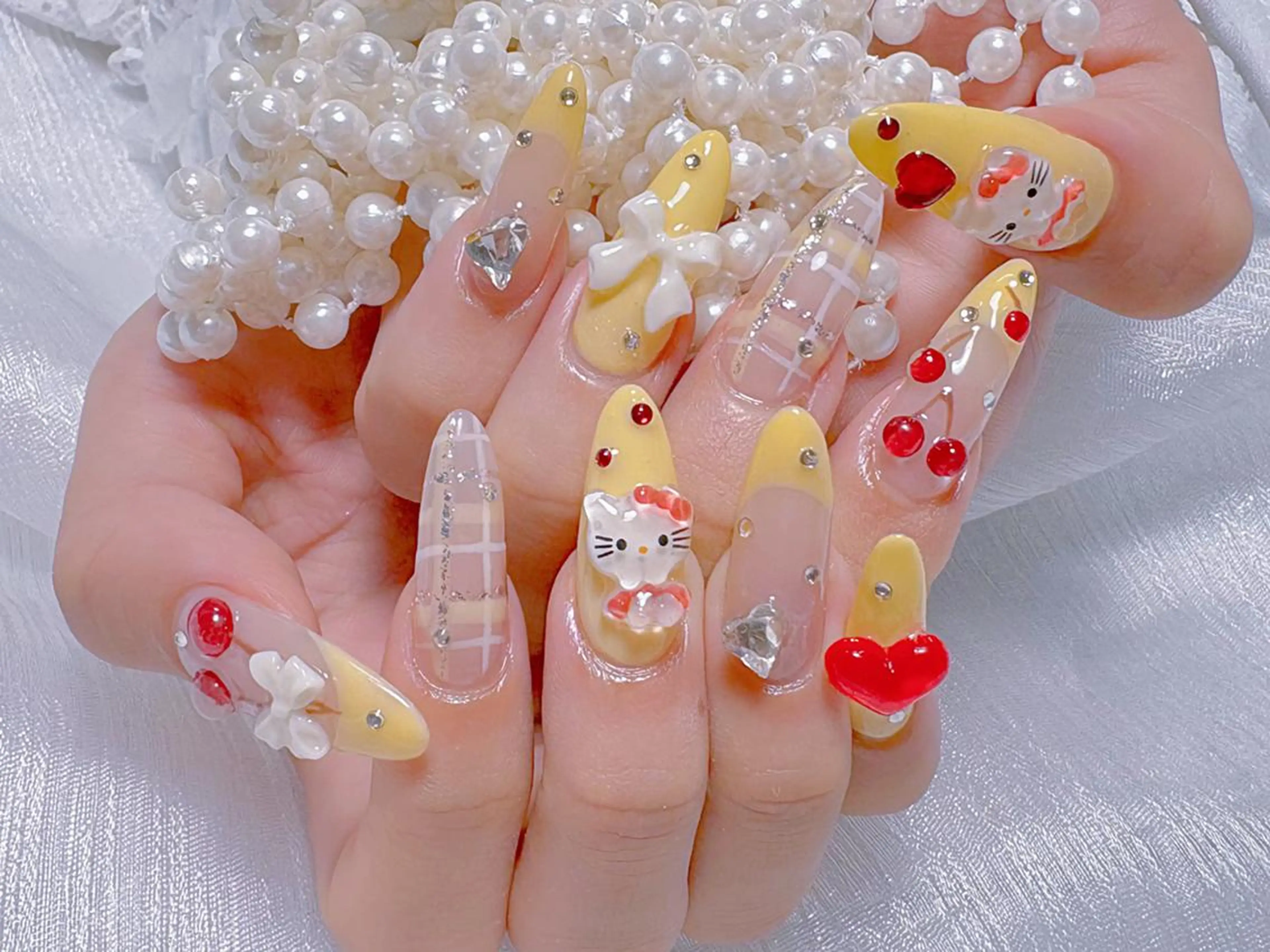 ネイル ハンドネイル 🐳彩羽チップ 長さだし専門🐳のネイルデザイン