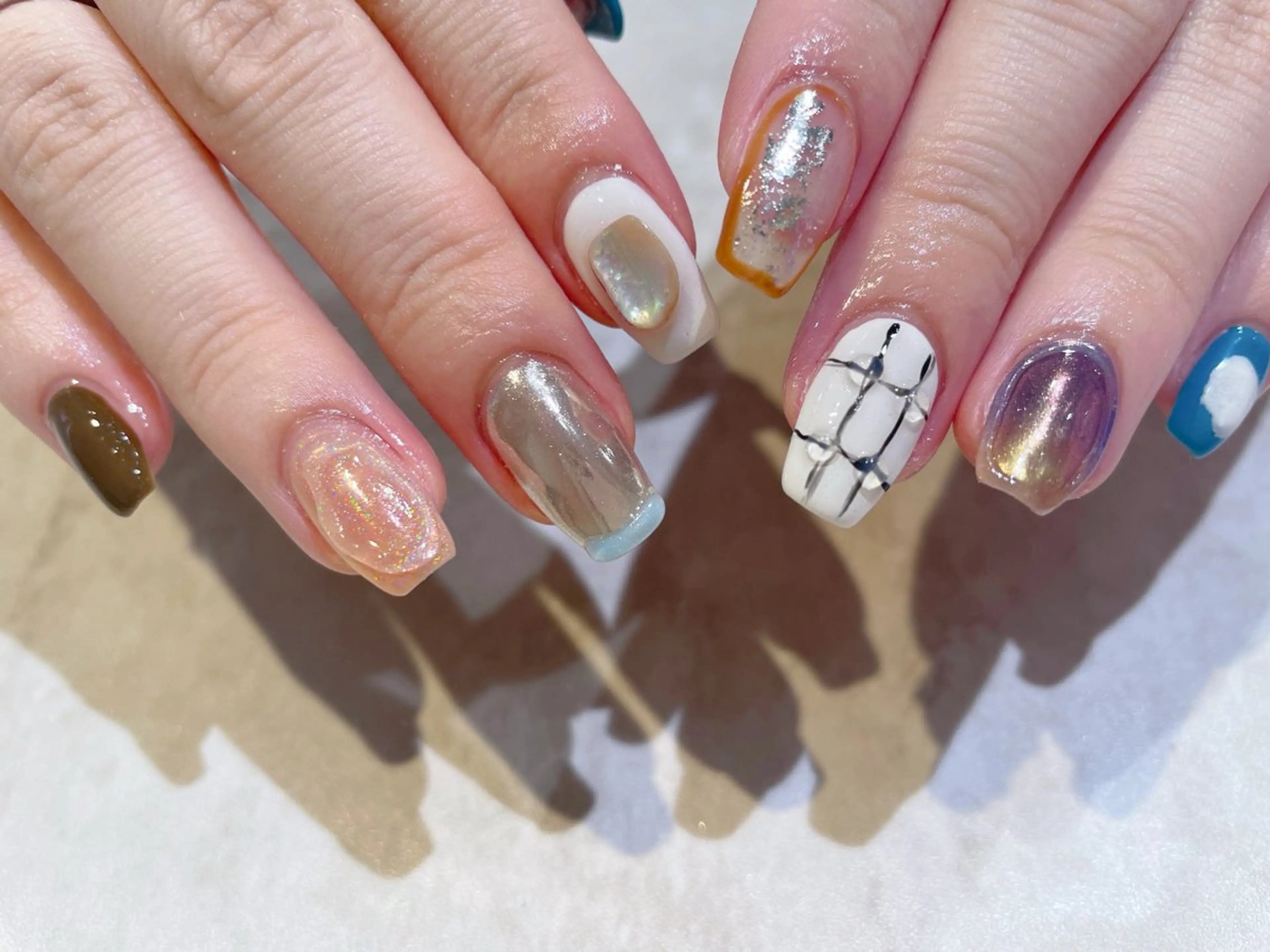 ネイル 舞田 苑香のネイルデザイン