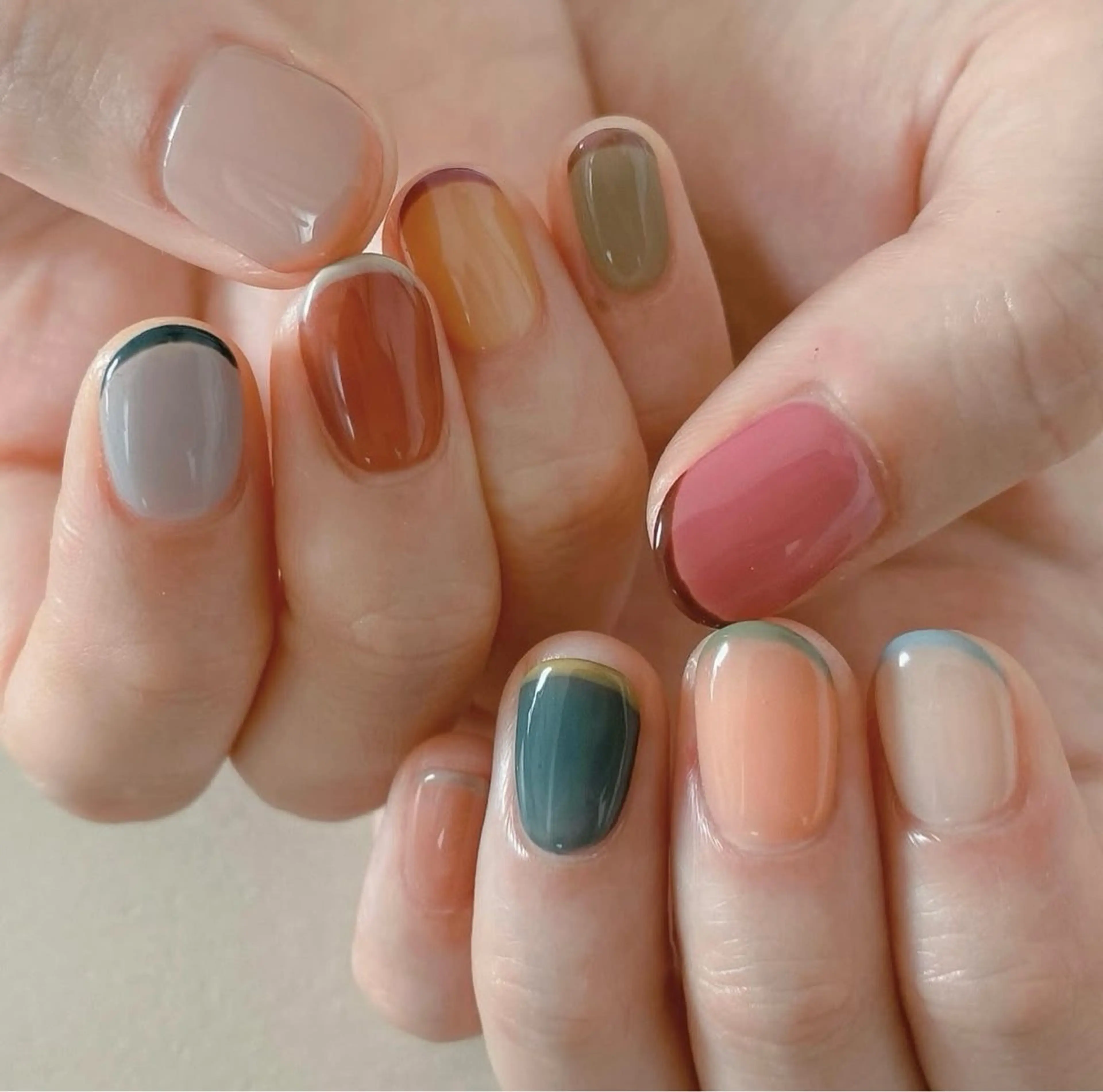 ニュアンスフレンチネイル💅(オフ代込み)の写真