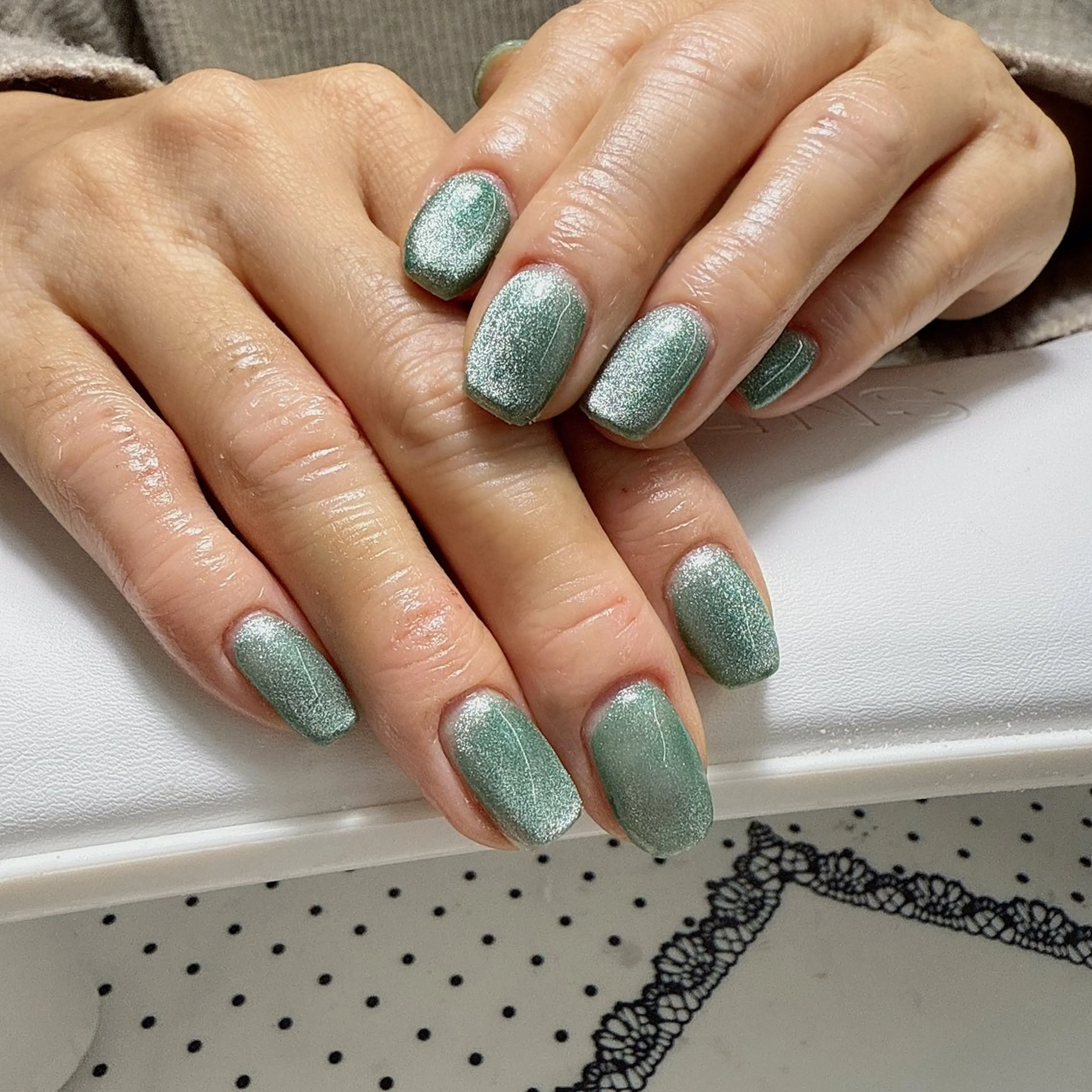ミディアム FLORA NAIL SALON 黄兪榕のネイルデザイン