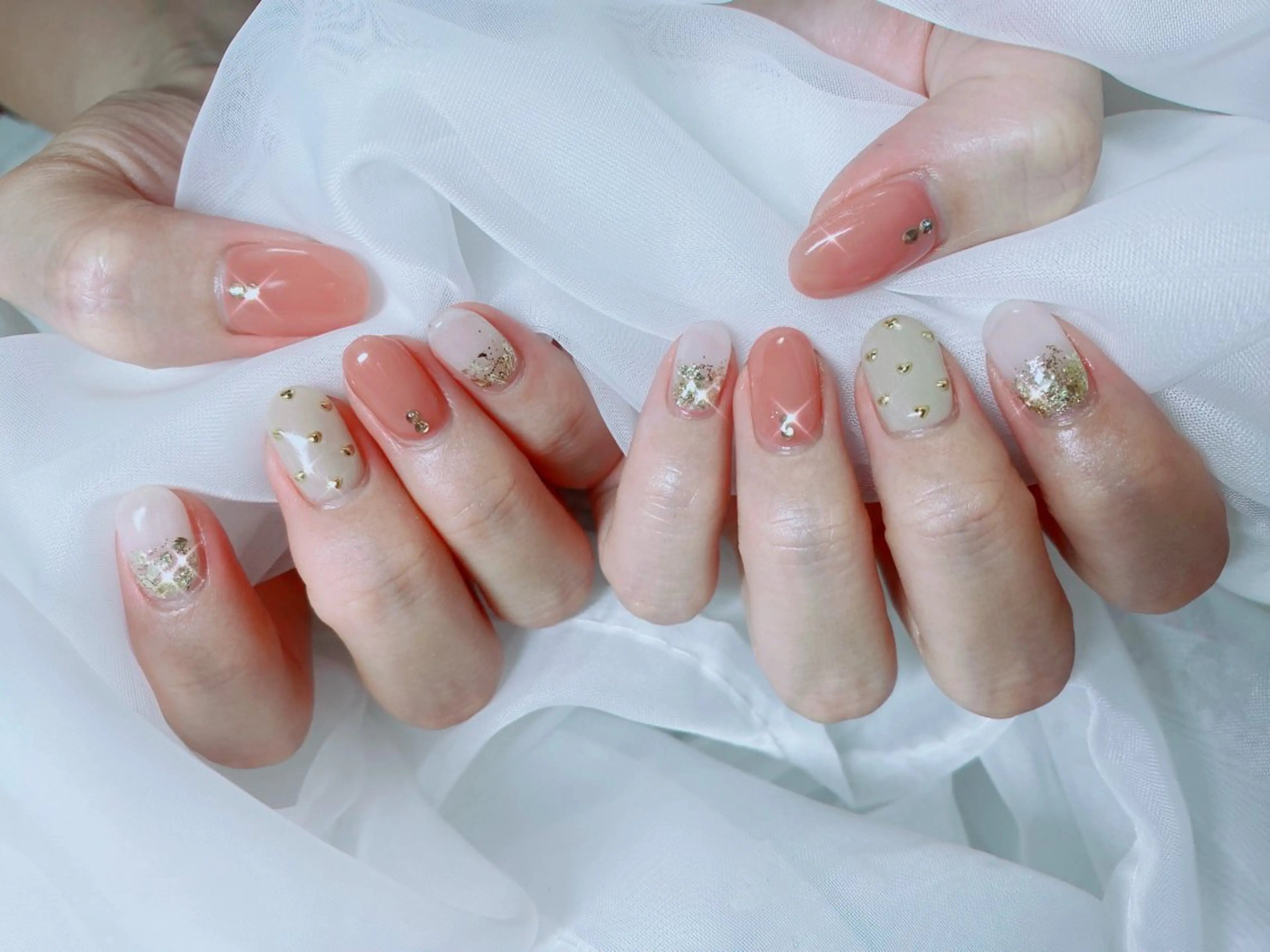 ネイル ハンドネイル salon Ange 五反田店所属・アンジュ Sumiのネイルデザイン