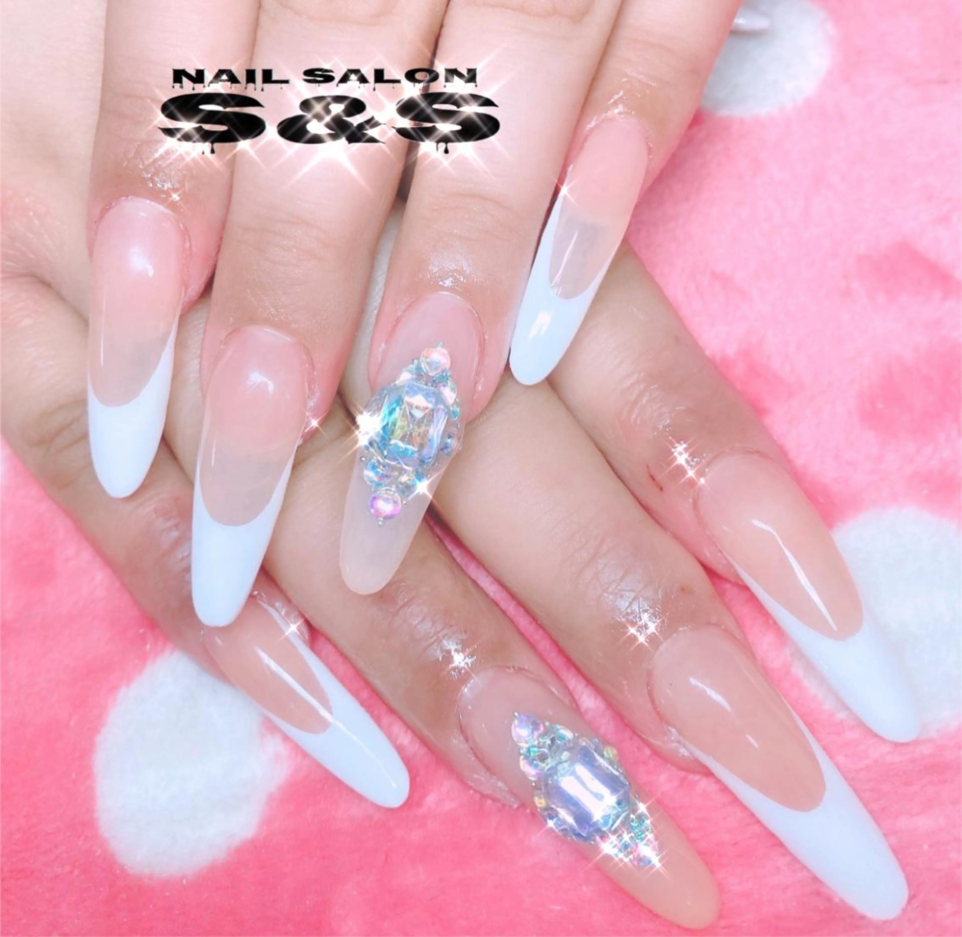 ネイル 長さ出し メンズネイル 持ち込み スカルプネイル S&S 村田小百合のネイルデザイン