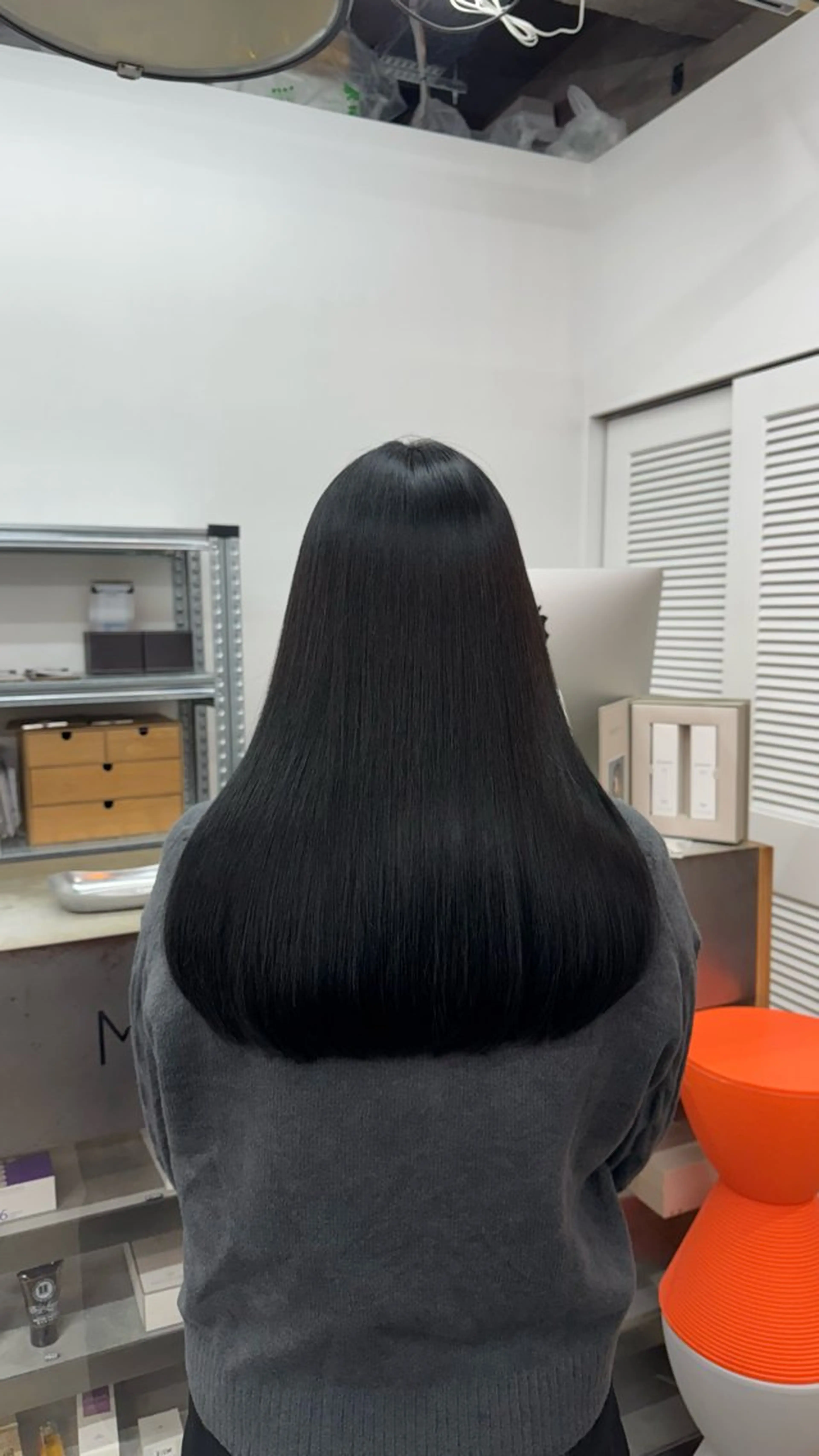 セミロング 髪質改善 トリートメント MAUVE MIYUのヘアスタイル