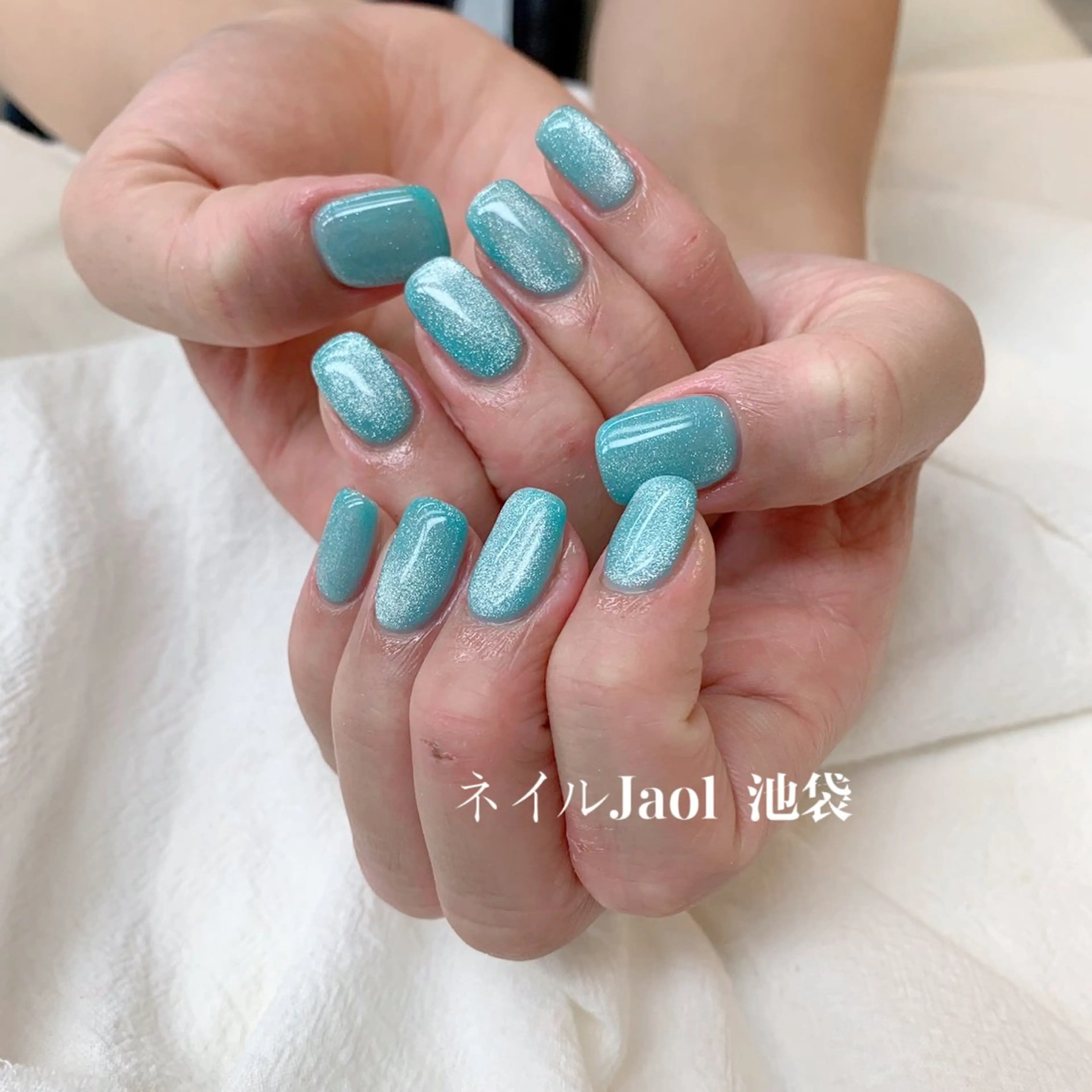 ミディアム ハンドネイル nail jaol池袋店所属・ネイルJaol 池袋のネイルデザイン