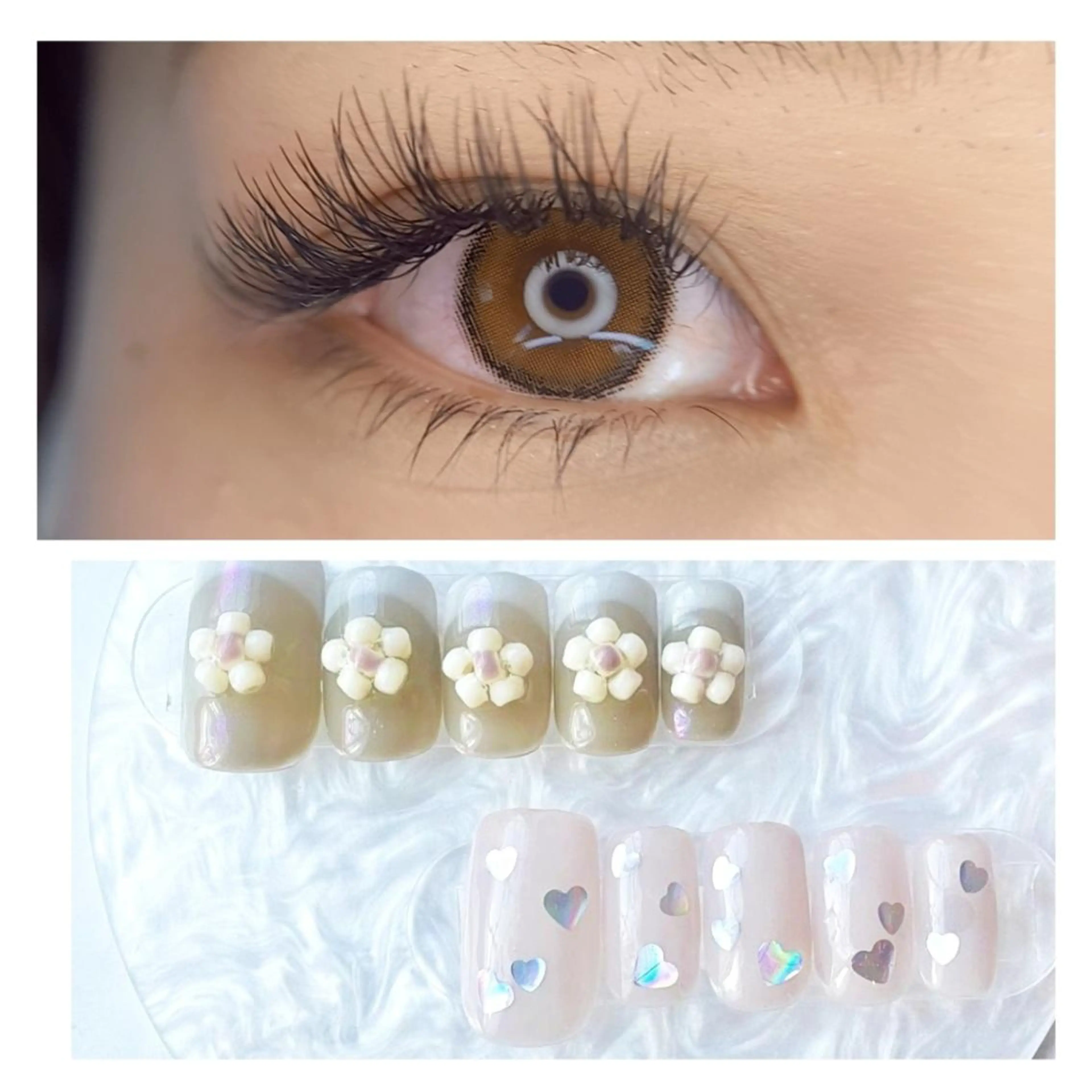 マツエク・マツパ フラットラッシュ マツエク 💡次世代LED -TIARA💡のマツエク・マツパデザイン