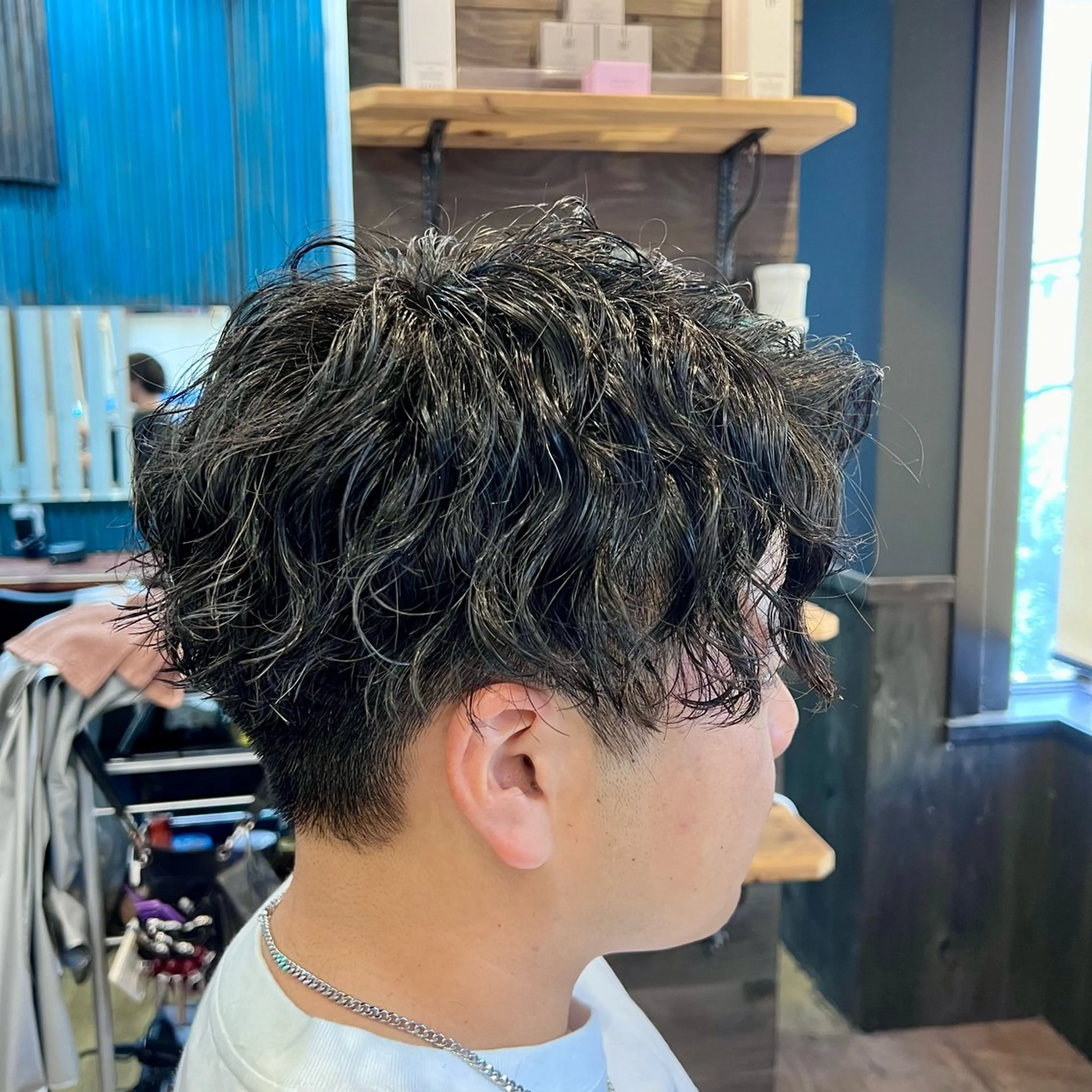パーマ メンズ カット パーマ アグヘアーシータ所属・🤩メンズカット/ パーマ山本🤩のヘアスタイル