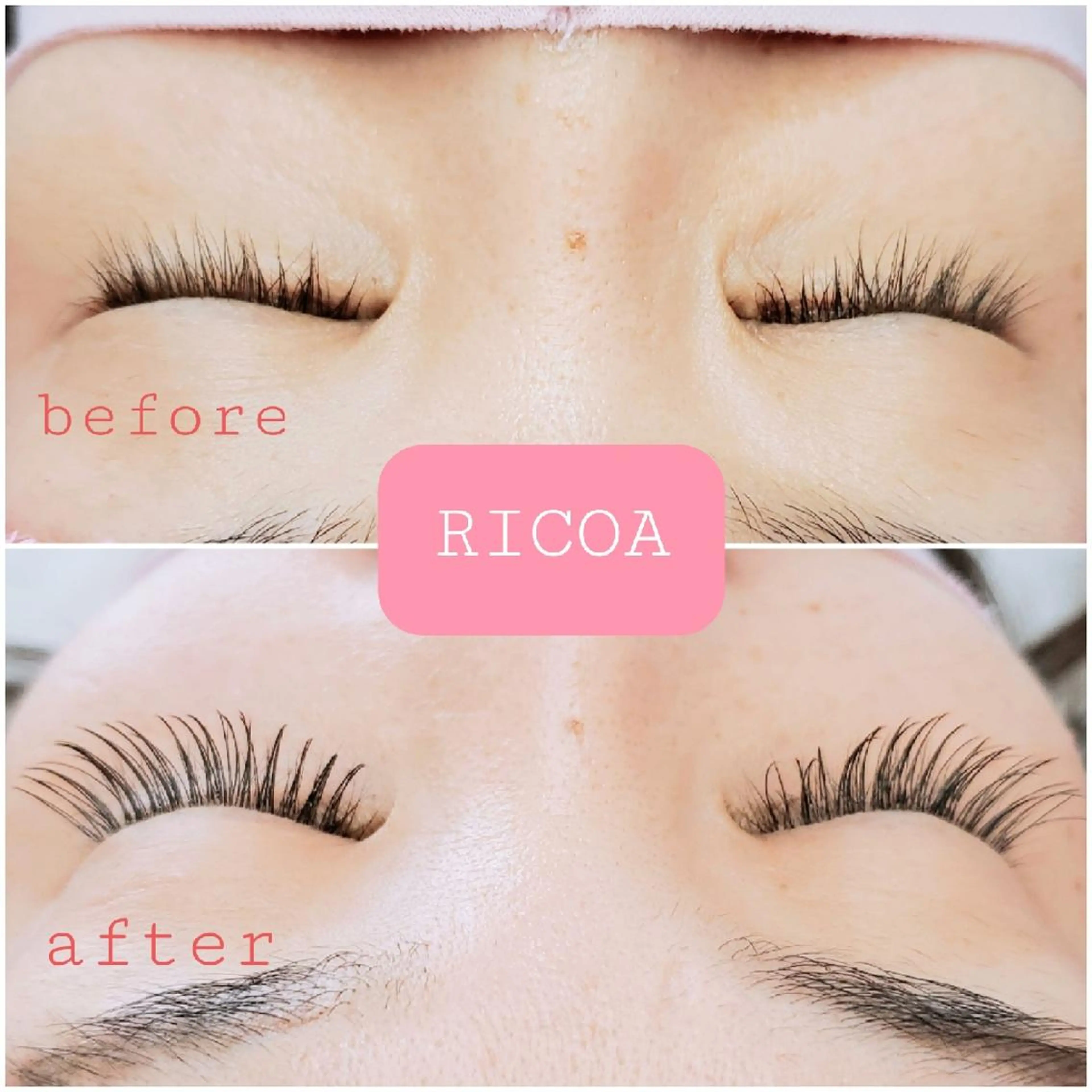 マツエク・マツパ フラットラッシュ RICOA 酒井のマツエク・マツパデザイン