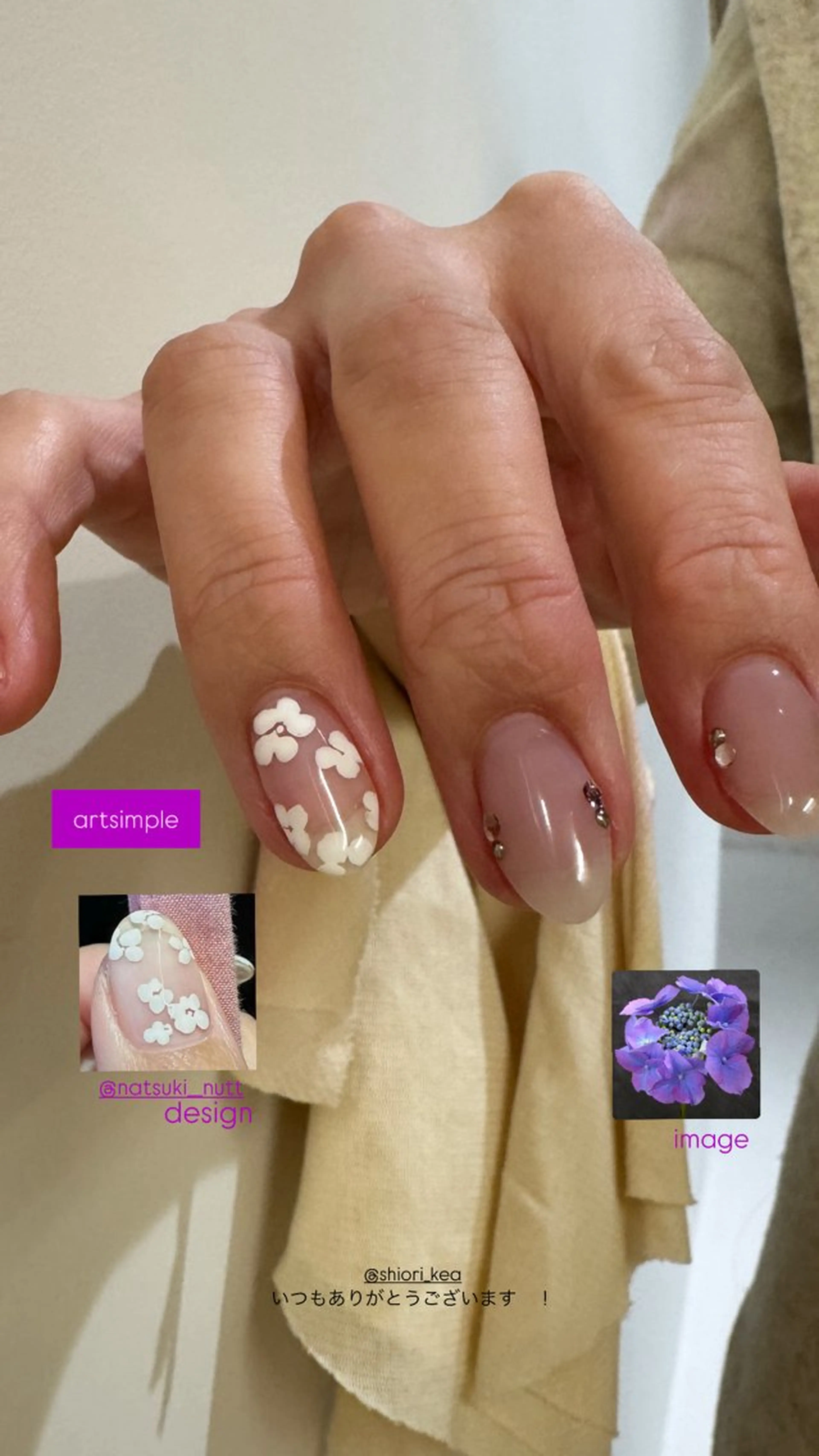 ネイル ハンドネイル 市川 加奈子のネイルデザイン